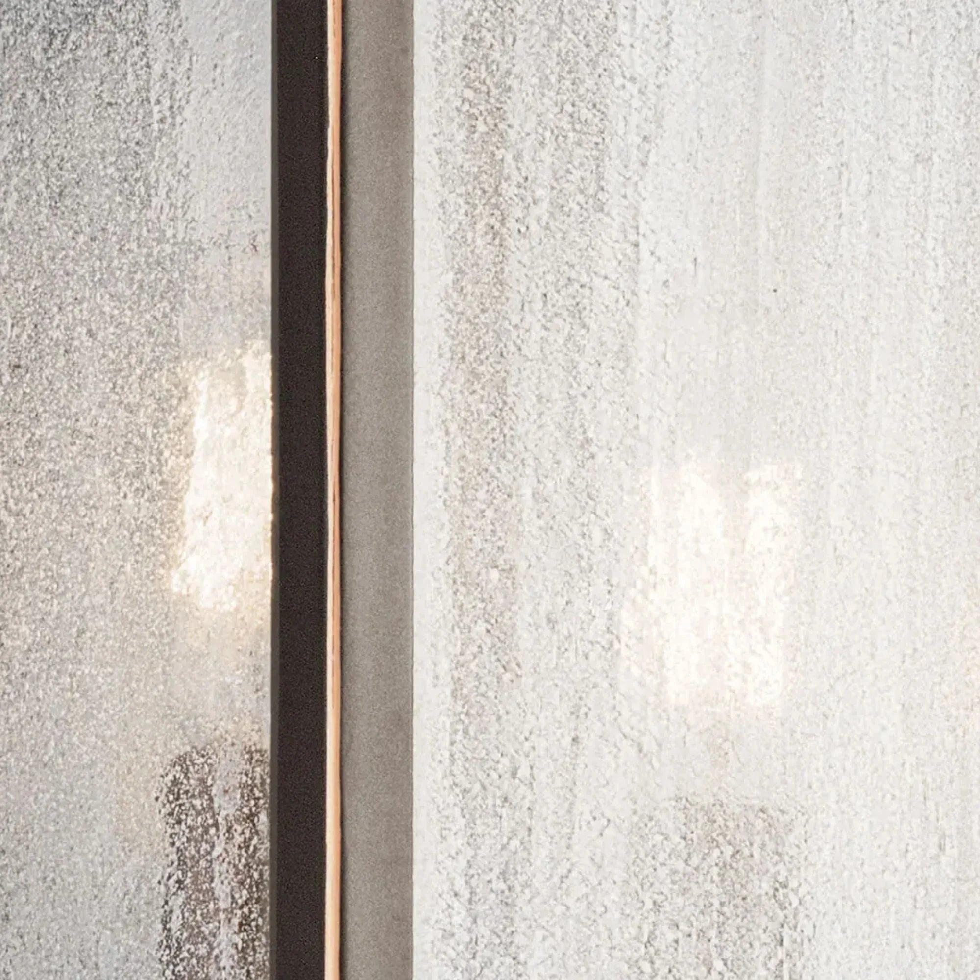 Kichler Harbor Row 18.5 in. 2-Light Outdoor Sconce, Olde Bronze with Clear Seeded Glass