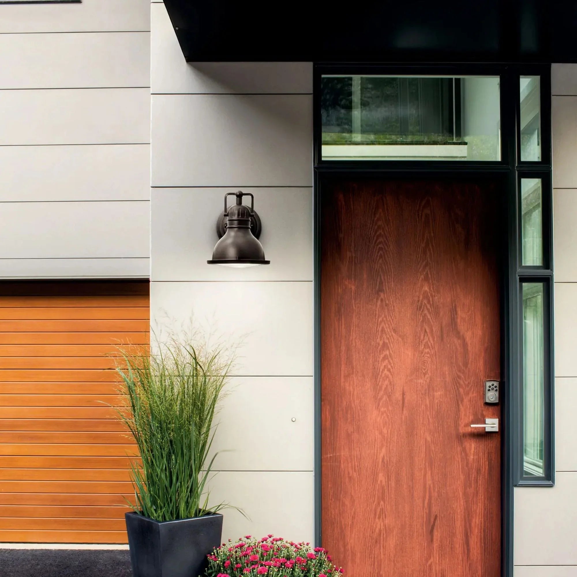 Hatteras Bay 11" Outdoor Wall Light, Olde Bronze Finish