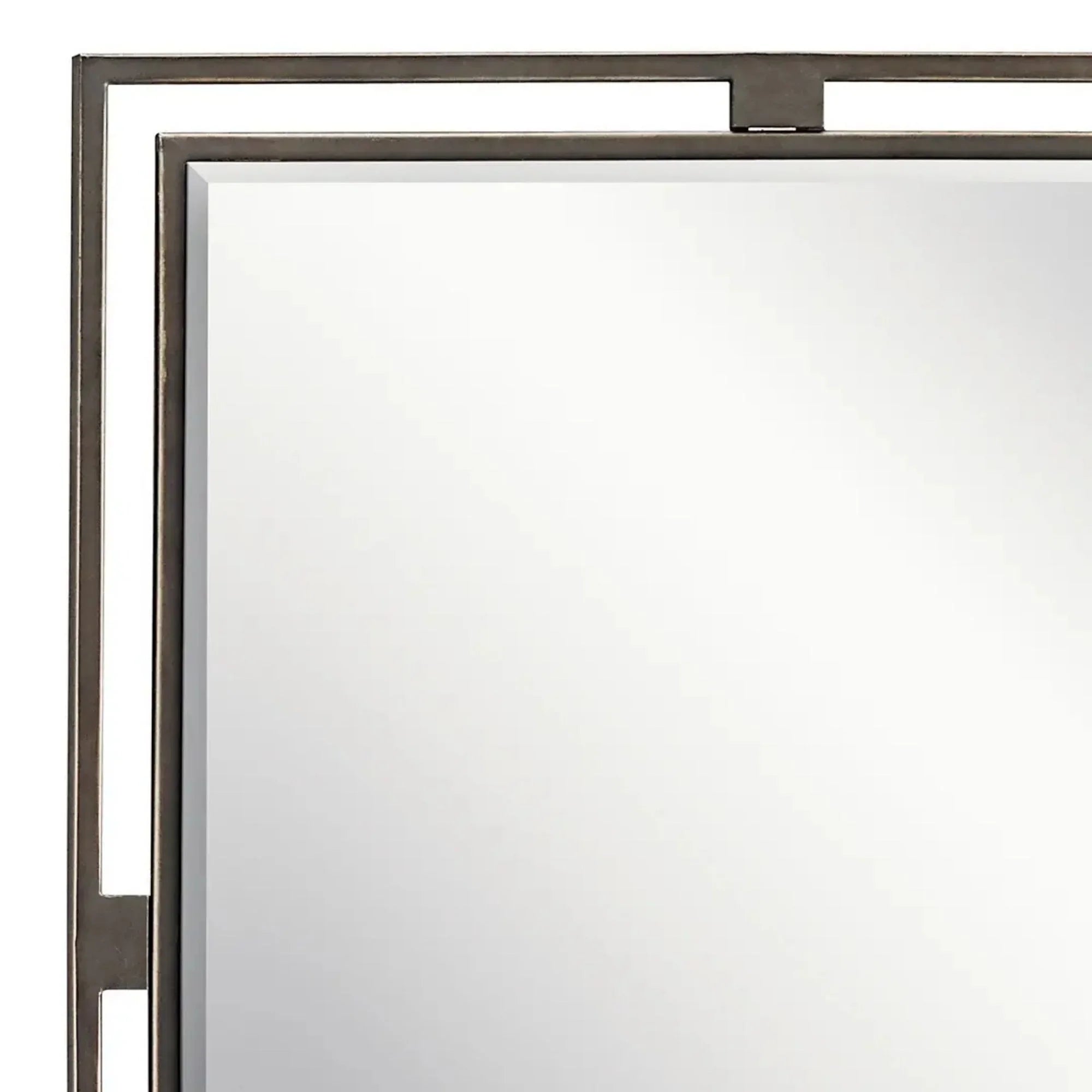Hendrik 24" X 30" Rectangular Mirror, Old Bronze finish