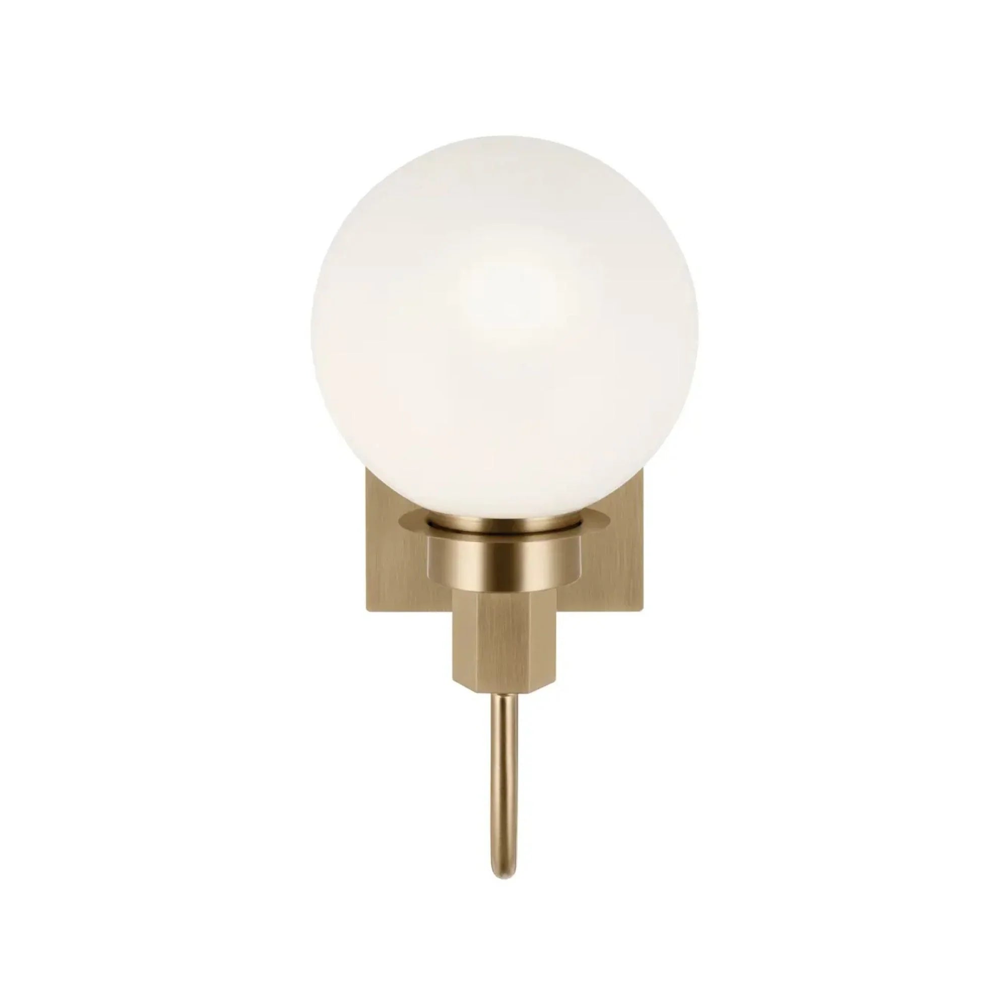 Kichler Hex 11.5 in. Wall Sconce, Champagne Bronze with Opal Glass