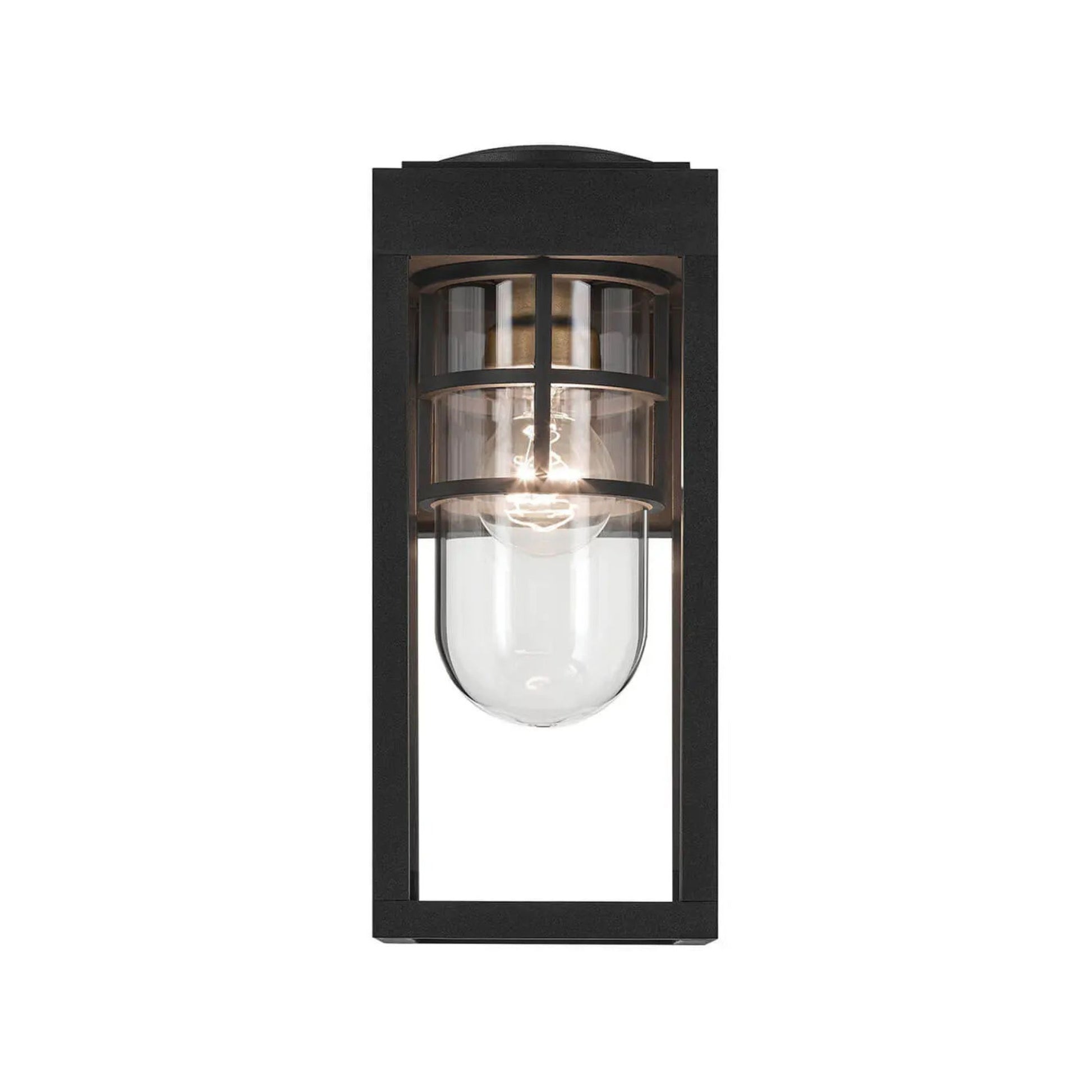 Kichler Lighting - Hone 13" Outdoor Wall Light, Textured Black Finish | Bees Lighting
