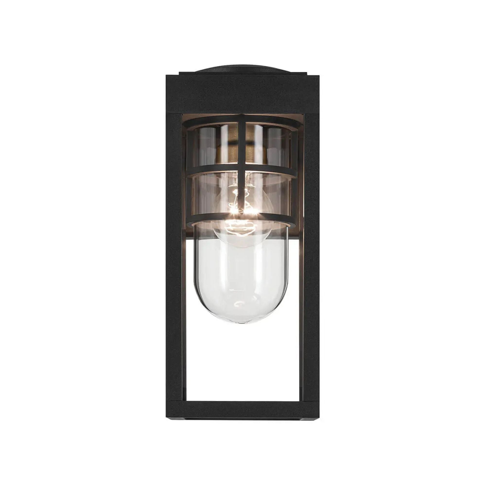 Kichler Lighting - Hone 13" Outdoor Wall Light, Textured Black Finish | Bees Lighting