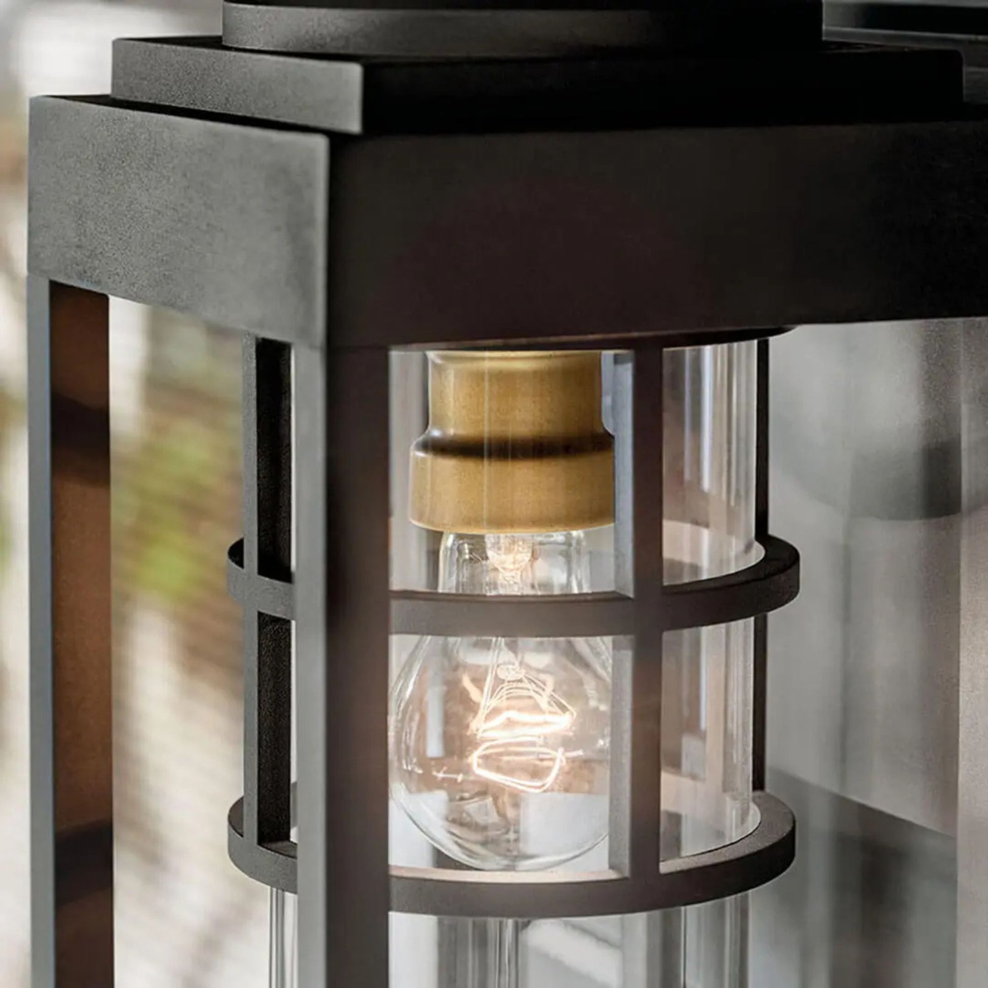 Kichler Lighting - Hone 18" Outdoor Wall Light, Textured Black Finish | Bees Lighting