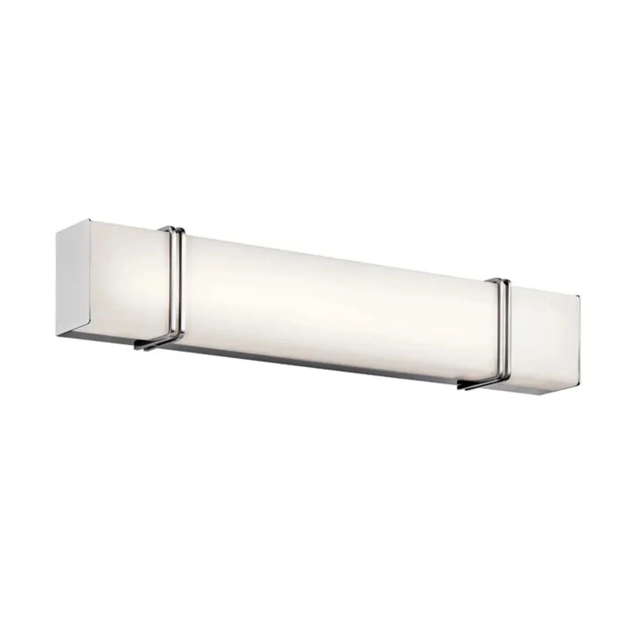 Kichler 45839CHLED Chrome Vanity Light | Mid-Century Modern – Bees Lighting