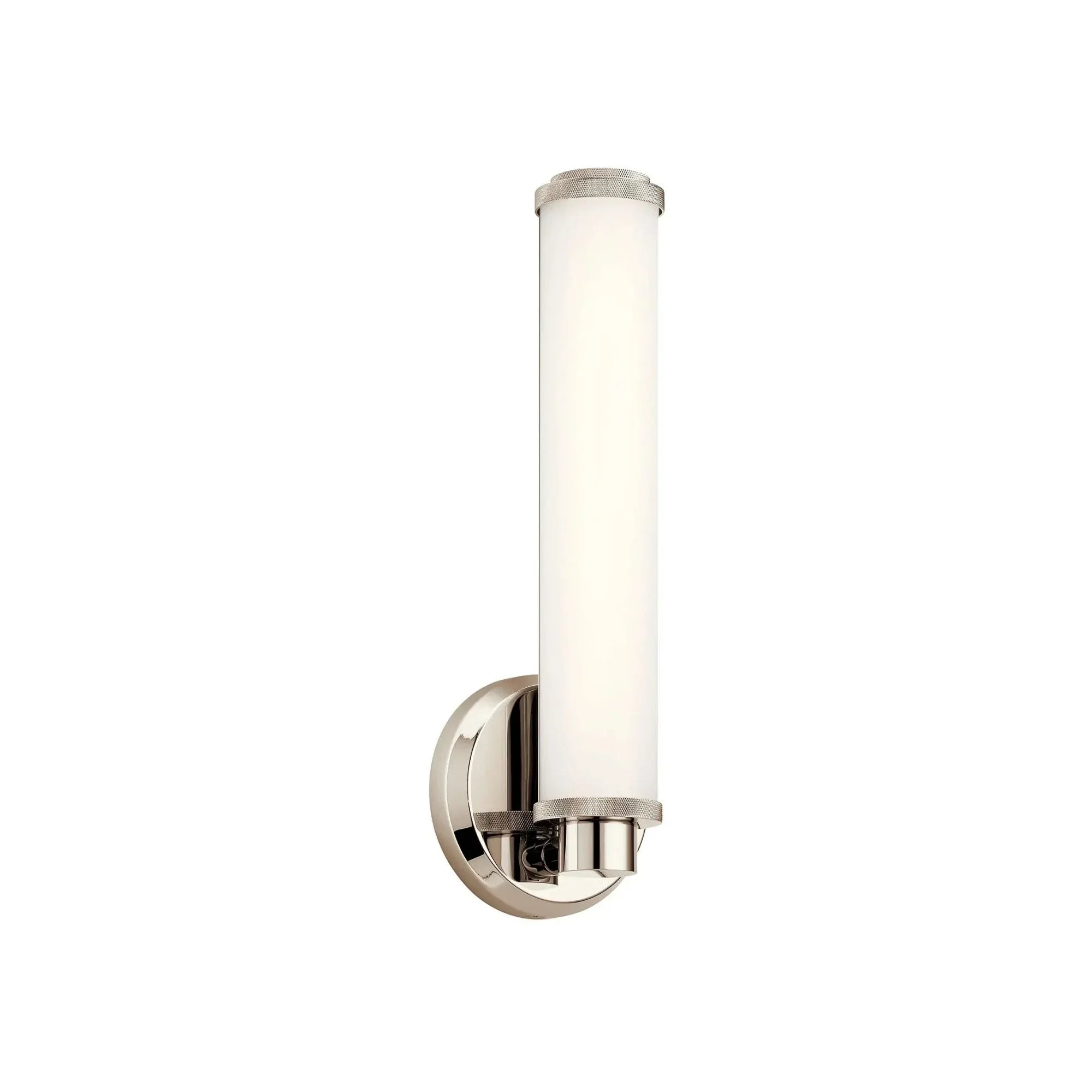 Indeco 15" LED Wall Sconce, Polished Nickel Finish