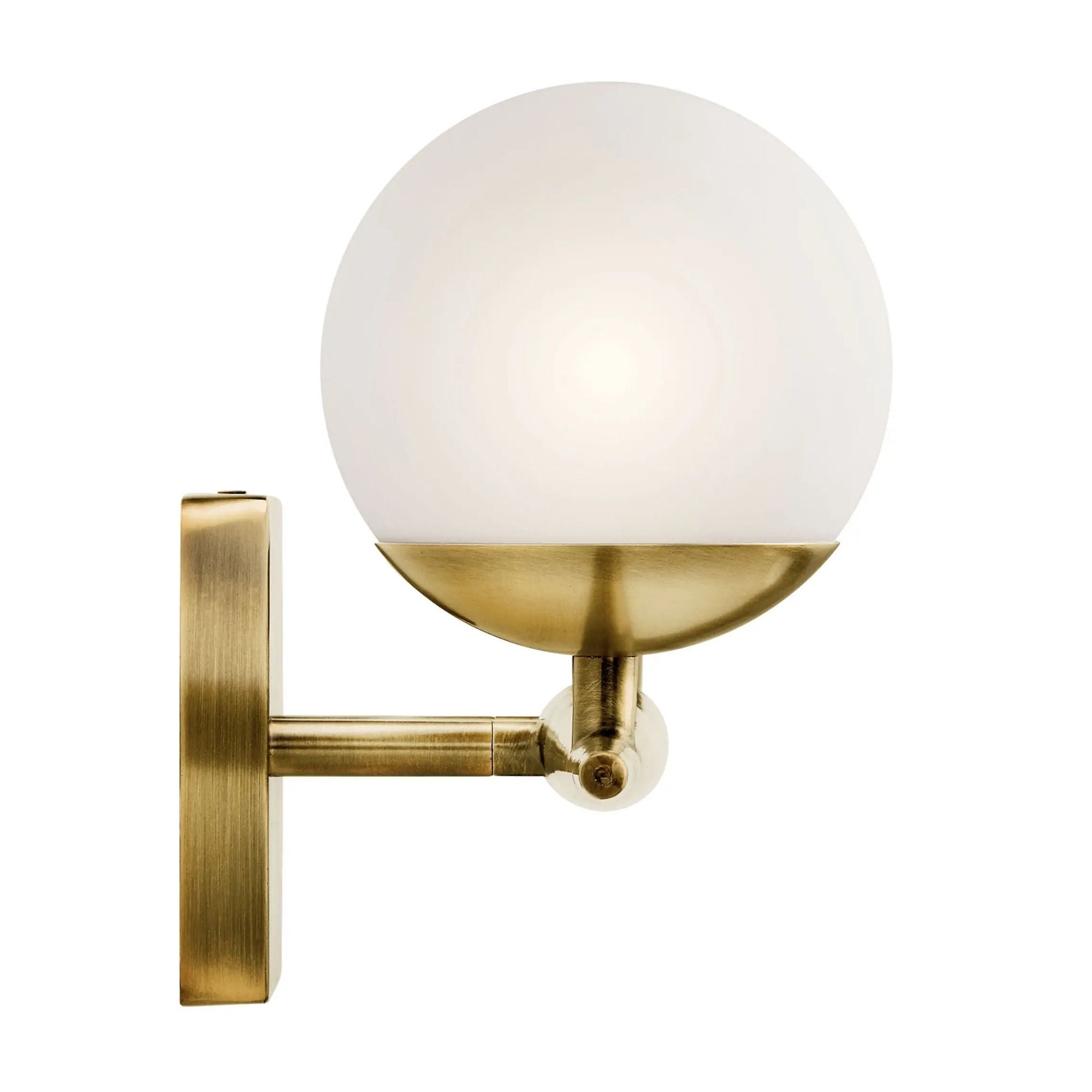 Jasper 32" 4-Light Bath Vanity Light, Natural Brass Finish