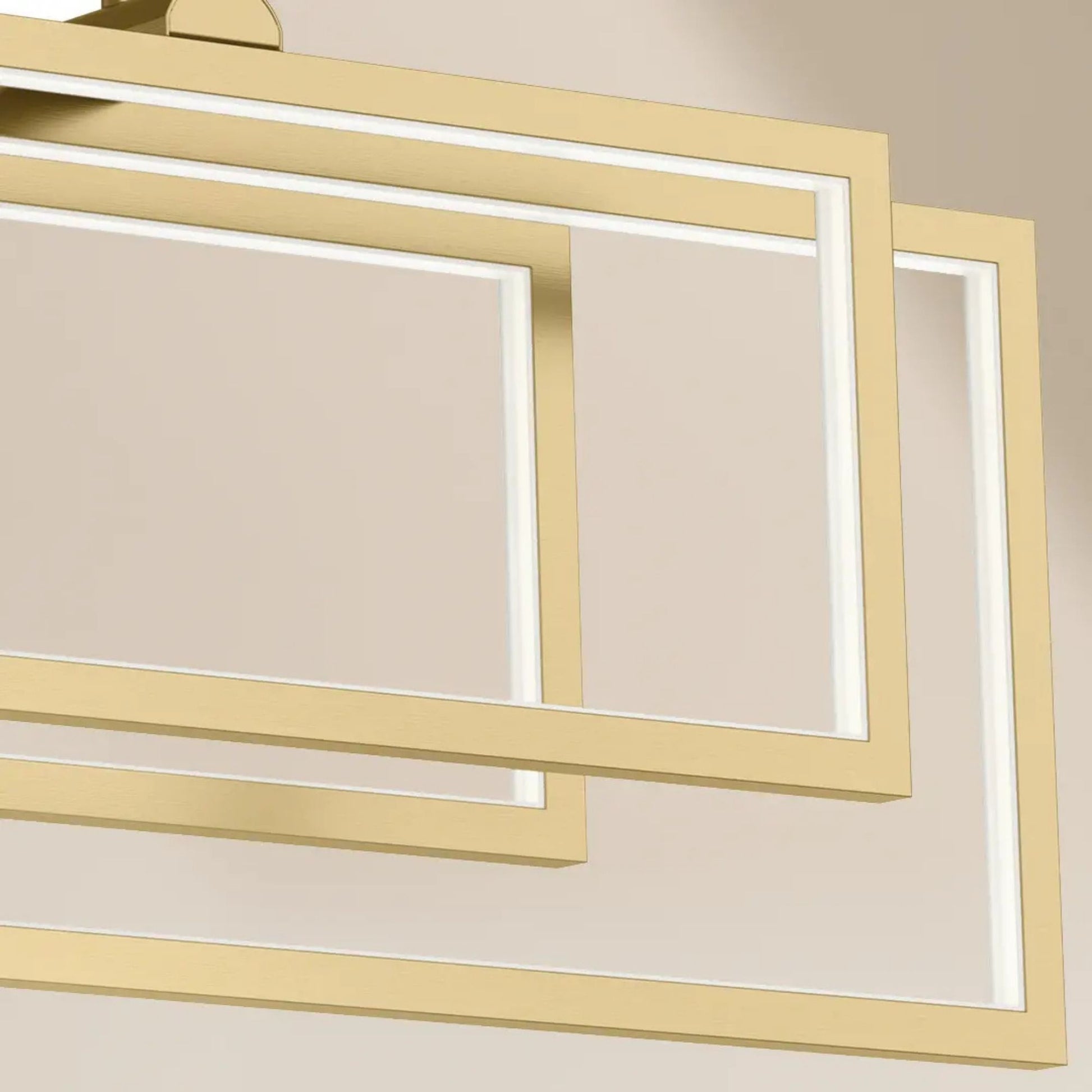 Kichler Lighting - Jestin 38" LED Linear Chandelier, Champagne Gold Finish | Bees Lighting