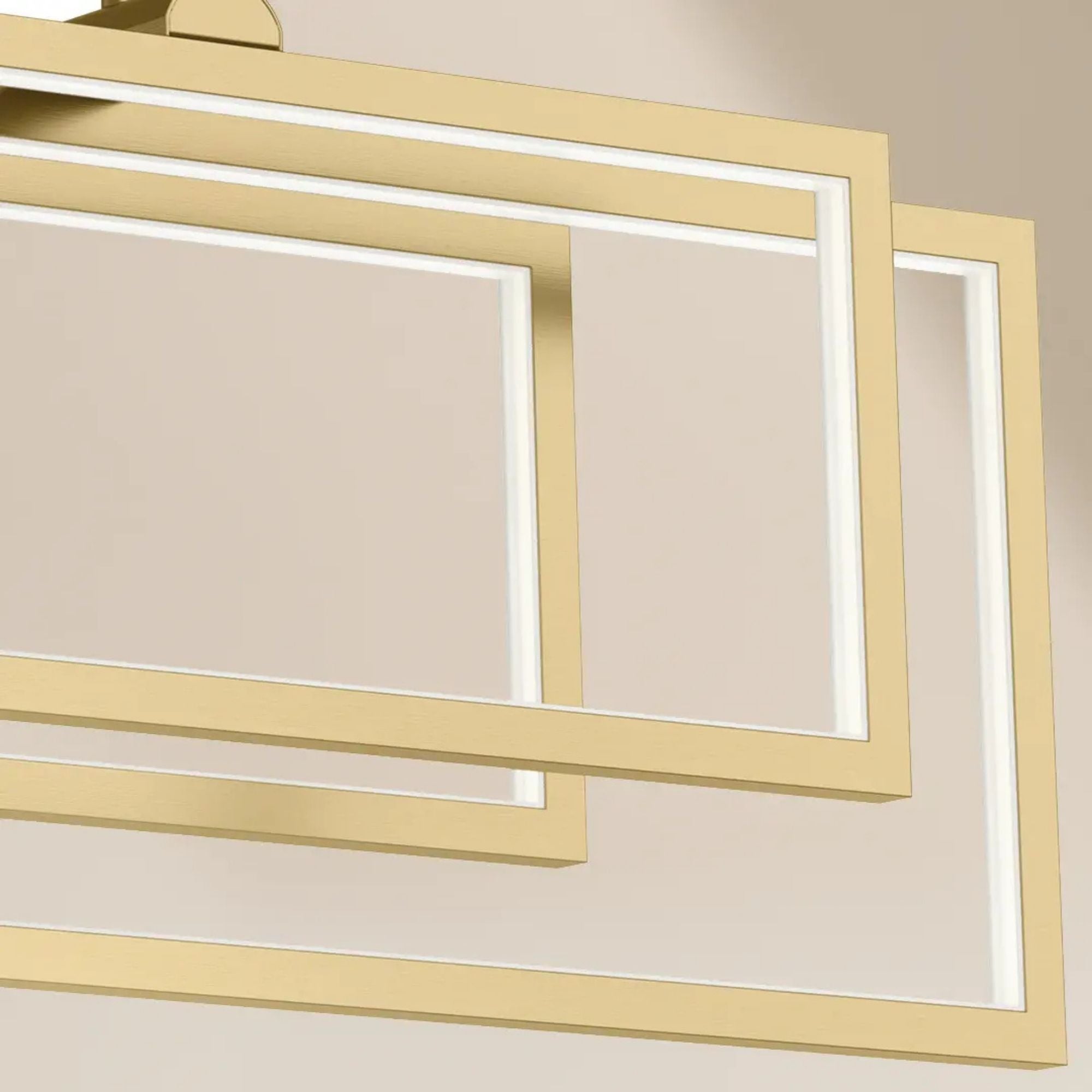 Kichler Lighting - Jestin 38" LED Linear Chandelier, Champagne Gold Finish | Bees Lighting