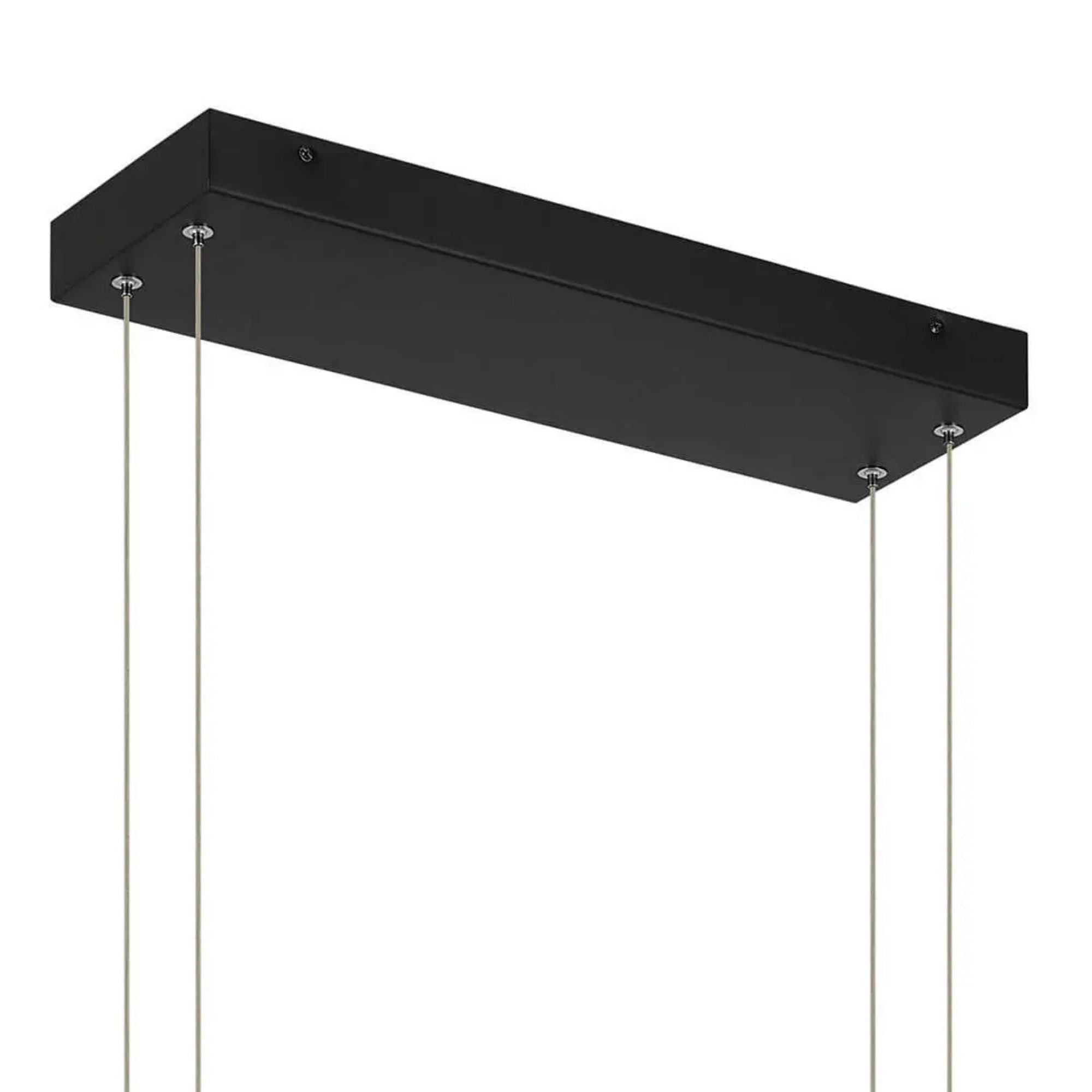 Kichler Lighting - Jestin 46" LED Linear Chandelier, Matte Black Finish | Bees Lighting