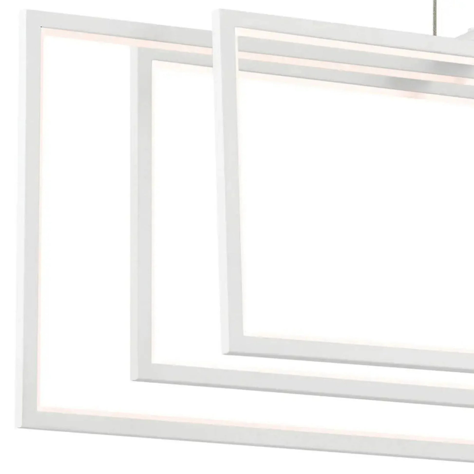 Kichler Lighting - Jestin 46" LED Linear Chandelier, White Finish | Bees Lighting