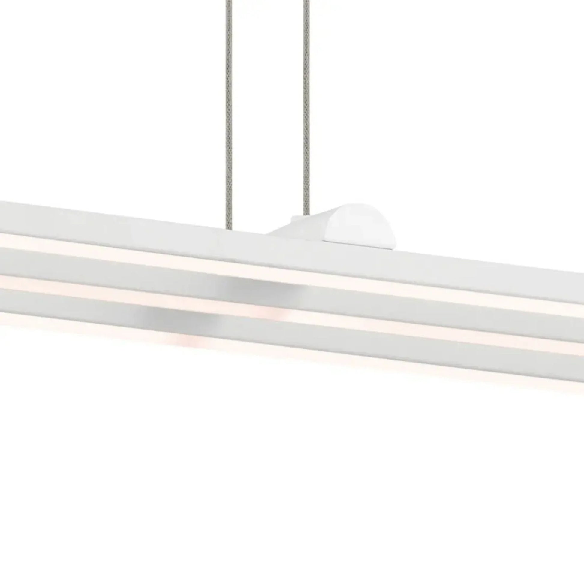 Kichler Lighting - Jestin 46" LED Linear Chandelier, White Finish | Bees Lighting
