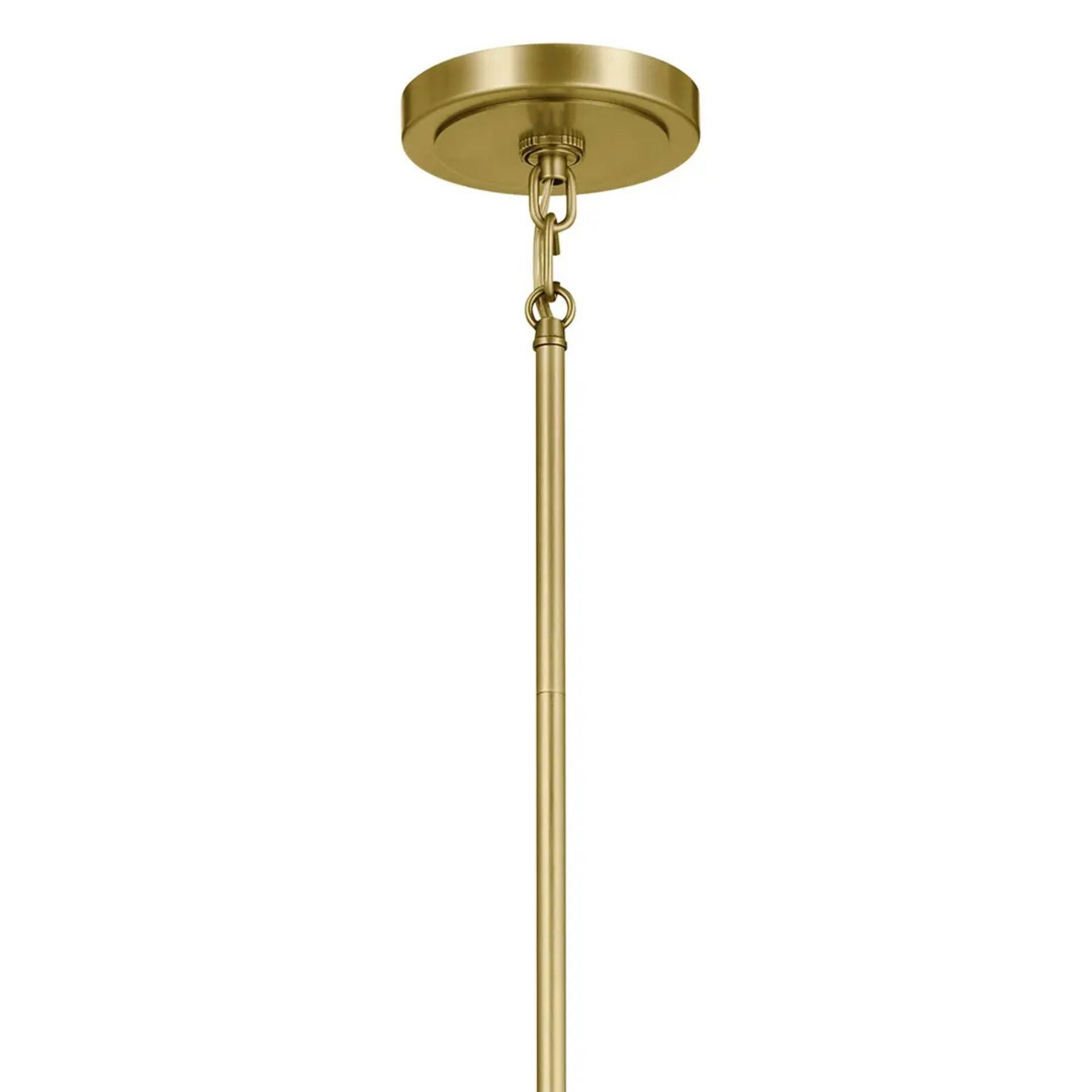 Kichler Karthe 28.75 in. 6-Light Chandelier, Natural Brass