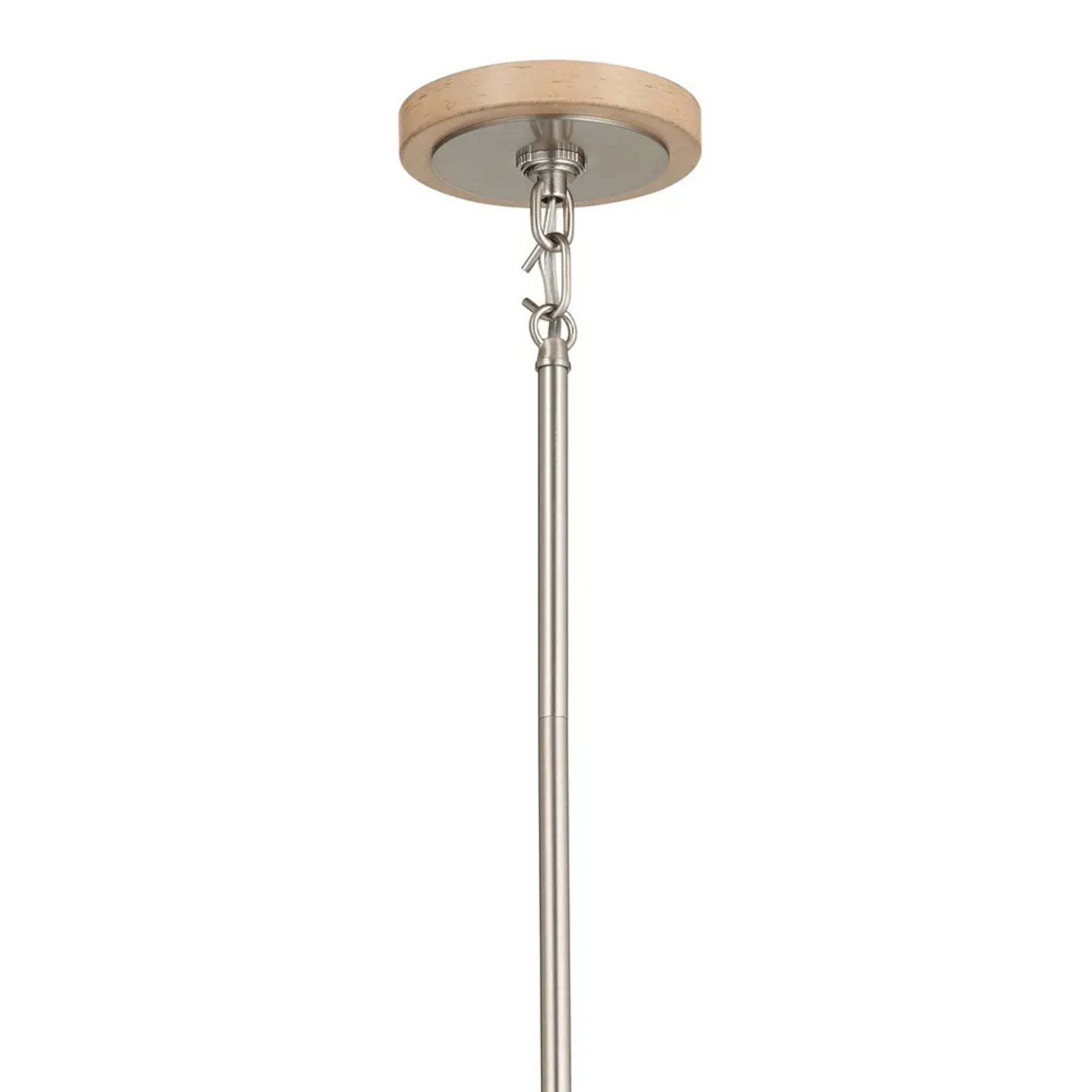 Kichler Karthe 28.75 in. 6-Light Chandelier, Brushed Nickel