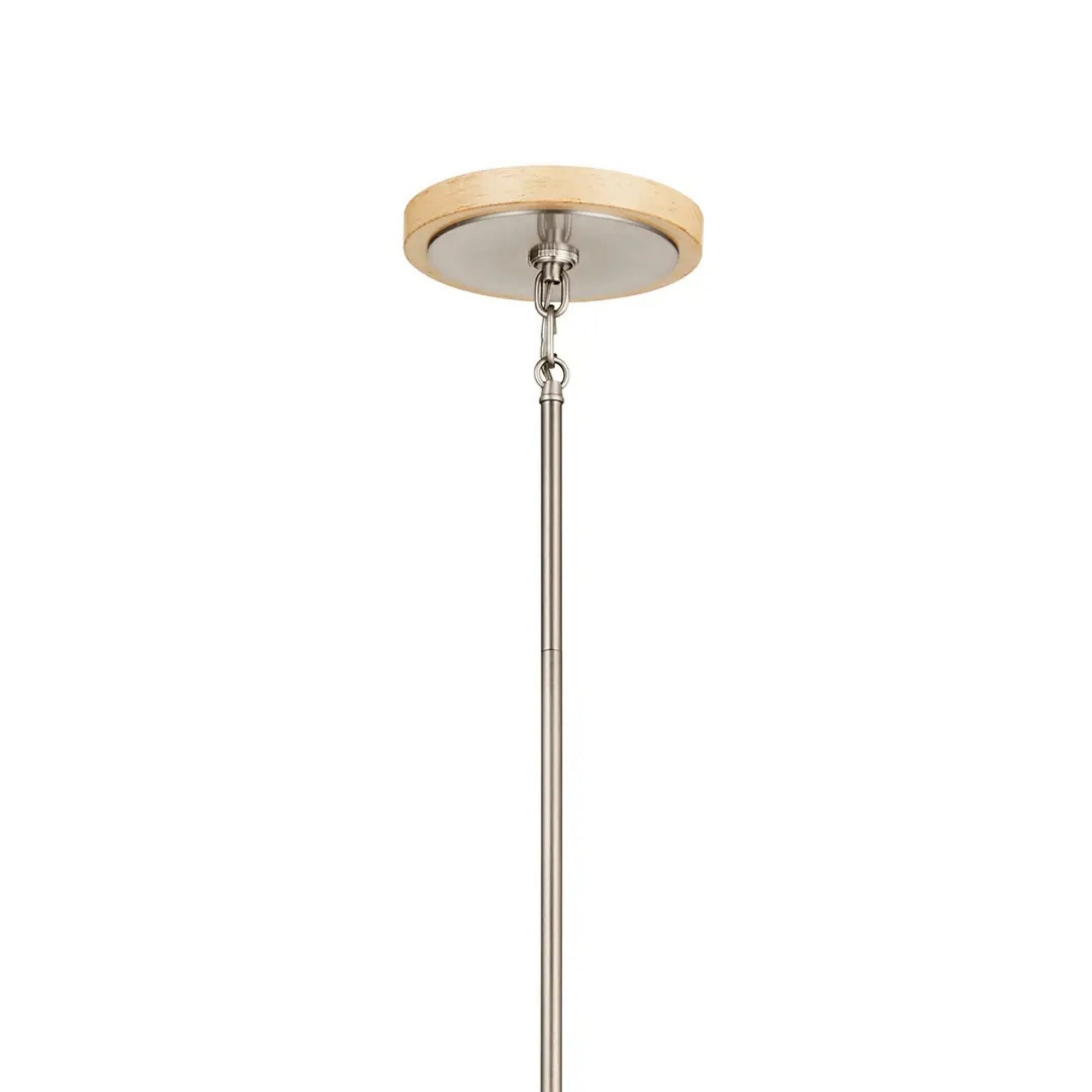 Kichler Karthe 42 in. 9-Light Chandelier, Brushed Nickel