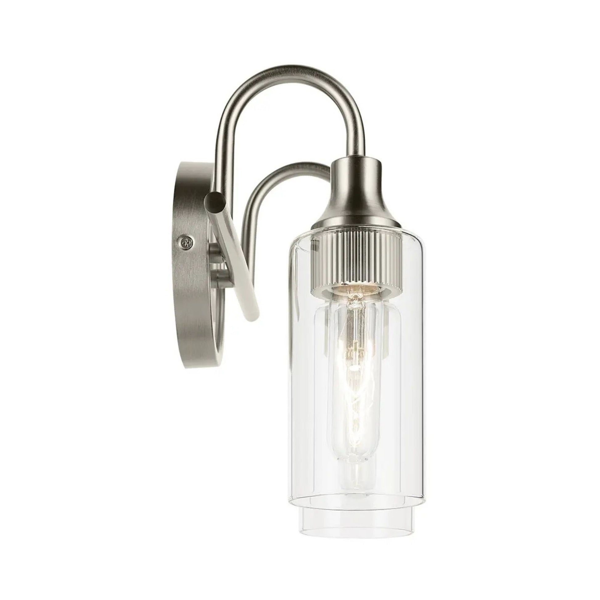 Kichler Lighting - Kavi 13" 2-Light Bath Vanity Light, Brushed Nickel Finish | Bees Lighting