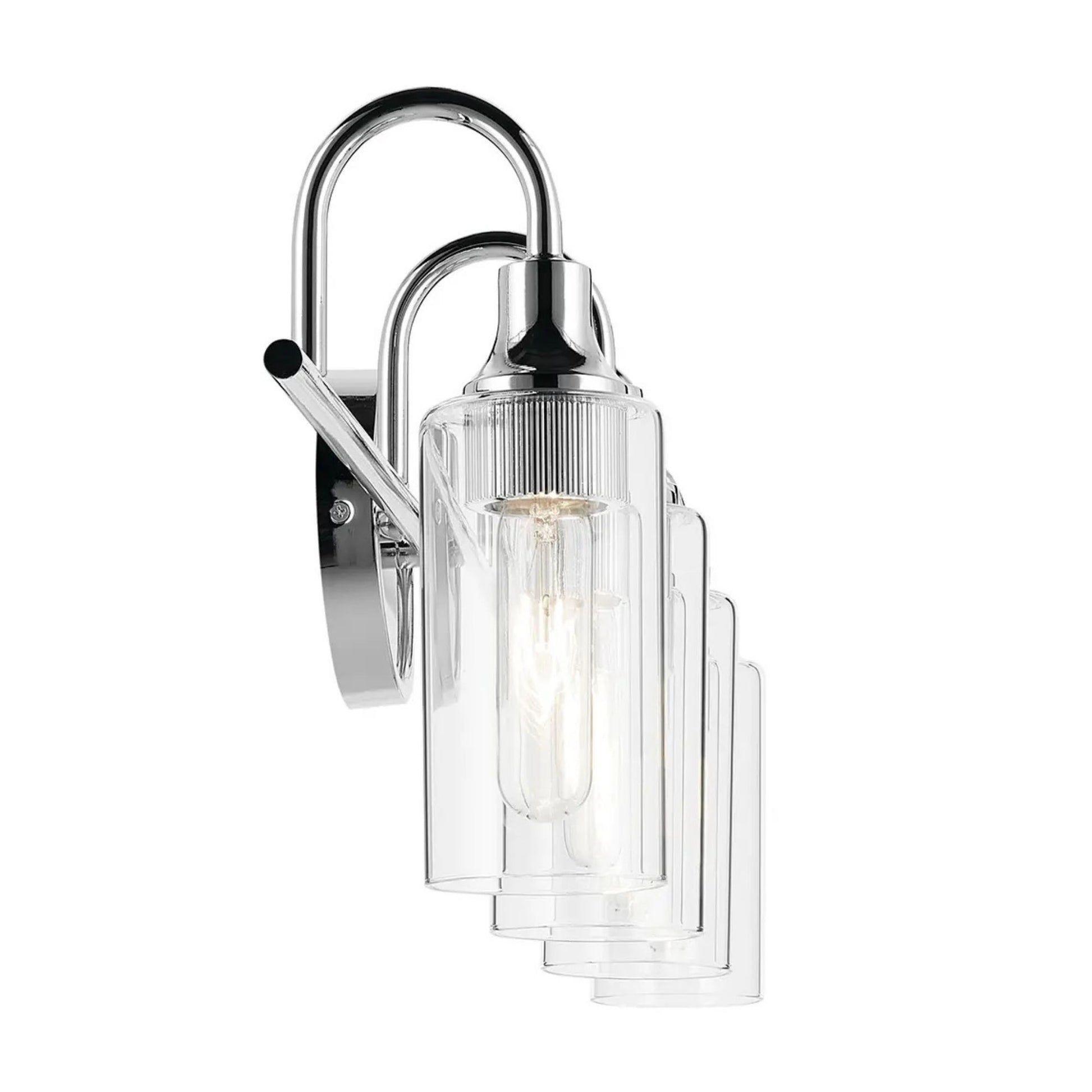 Kichler Lighting - Kavi 32" 4-Light Bath Vanity Light, Chrome Finish | Bees Lighting