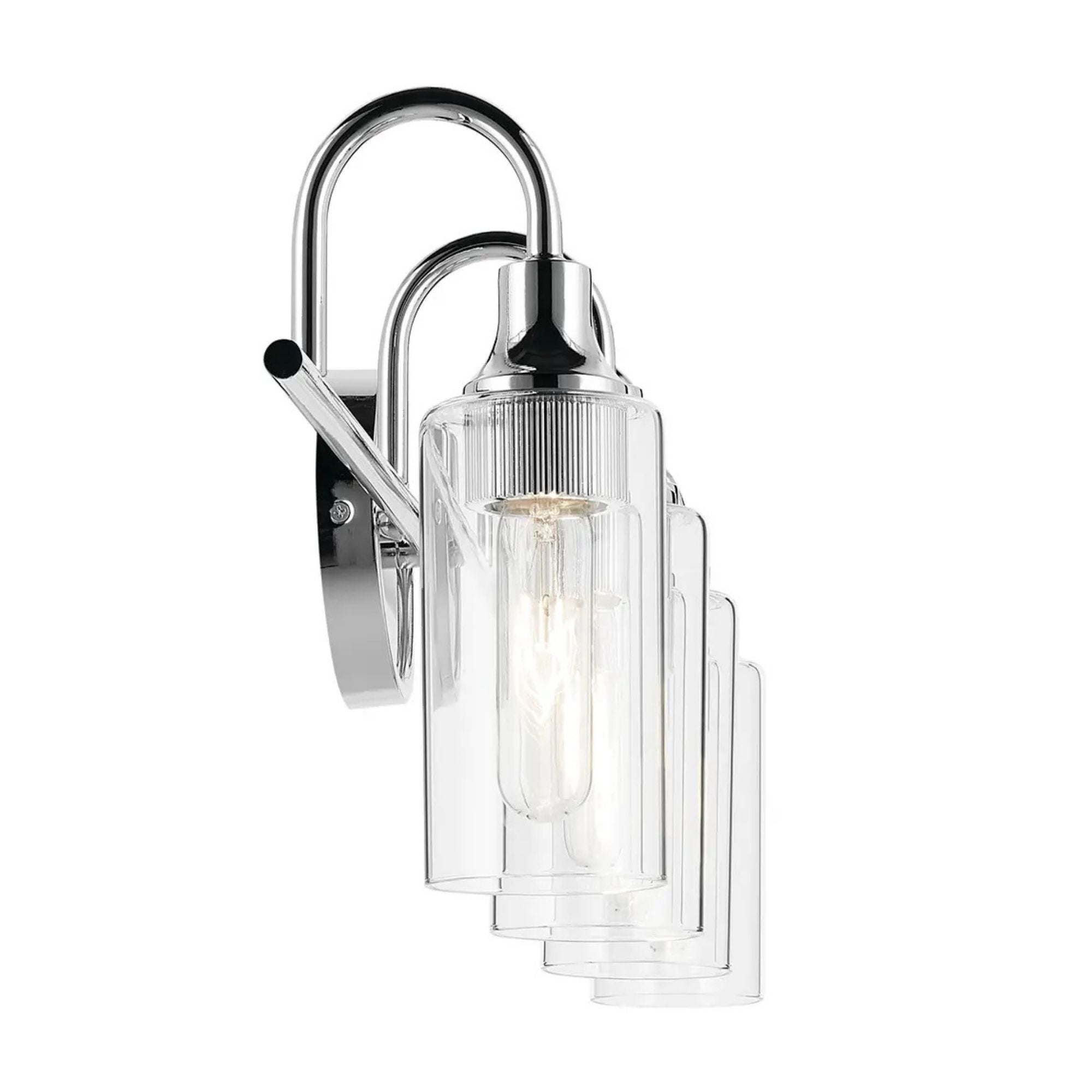 Kichler Lighting - Kavi 32" 4-Light Bath Vanity Light, Chrome Finish | Bees Lighting