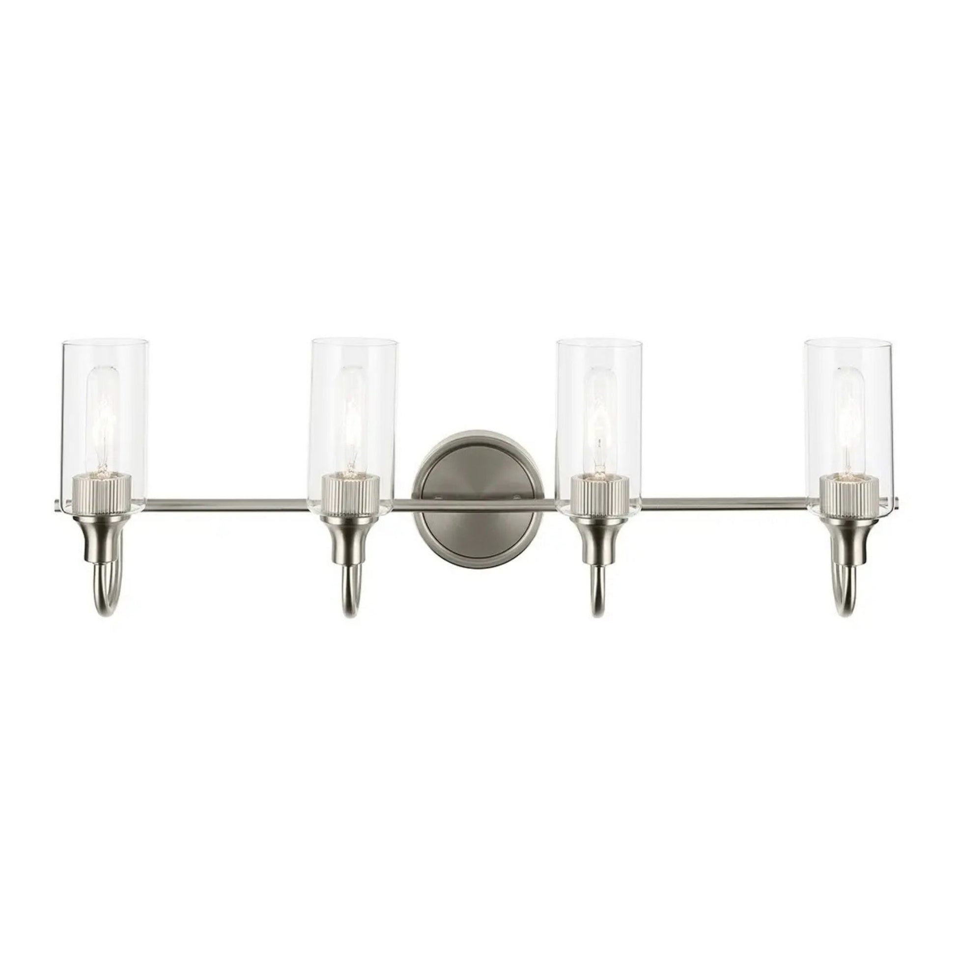 Kichler Lighting - Kavi 32" 4-Light Bath Vanity Light, Brushed Nickel Finish | Bees Lighting