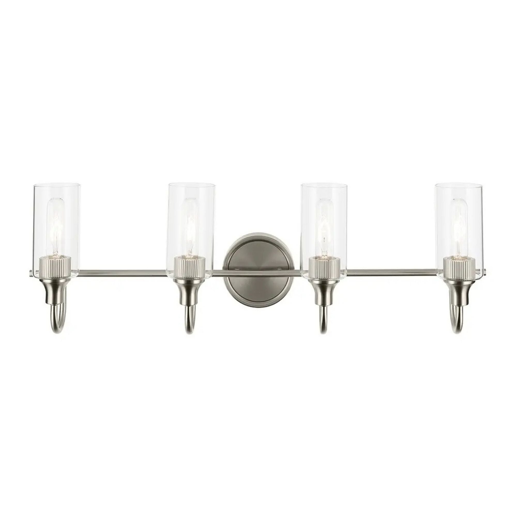 Kichler Lighting - Kavi 32" 4-Light Bath Vanity Light, Brushed Nickel Finish | Bees Lighting