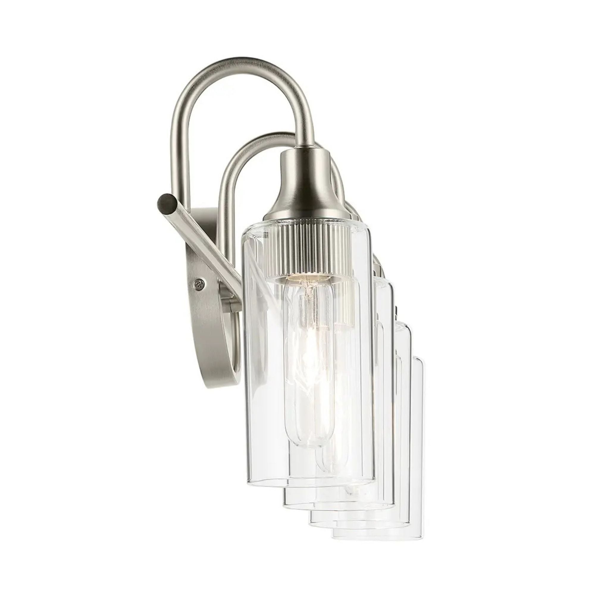 Kichler Lighting - Kavi 32" 4-Light Bath Vanity Light, Brushed Nickel Finish | Bees Lighting