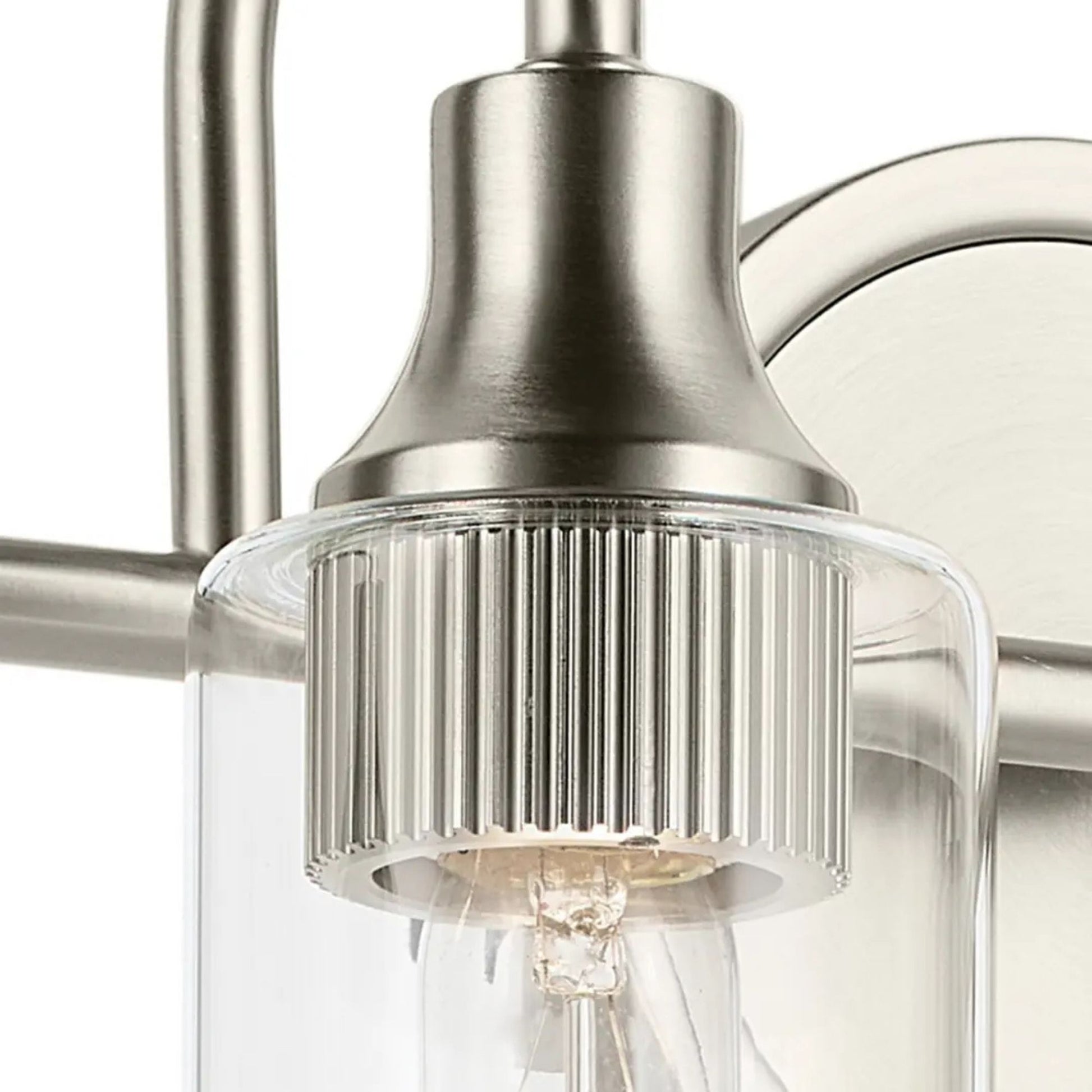 Kichler Lighting - Kavi 32" 4-Light Bath Vanity Light, Brushed Nickel Finish | Bees Lighting