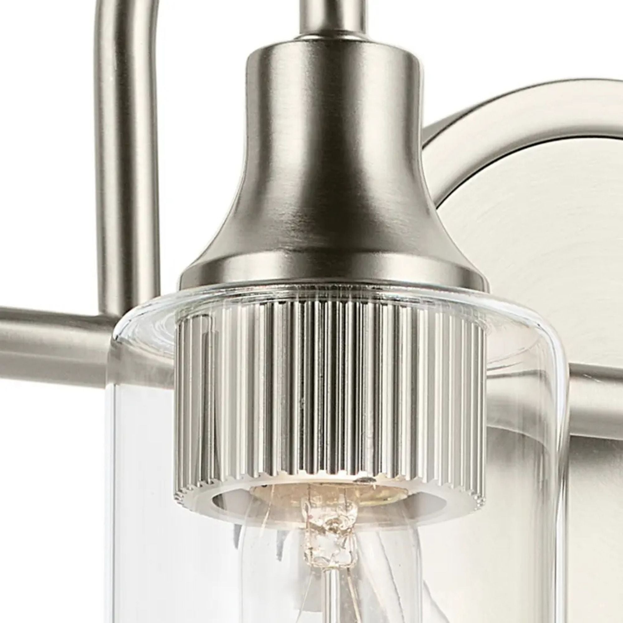 Kichler Lighting - Kavi 32" 4-Light Bath Vanity Light, Brushed Nickel Finish | Bees Lighting