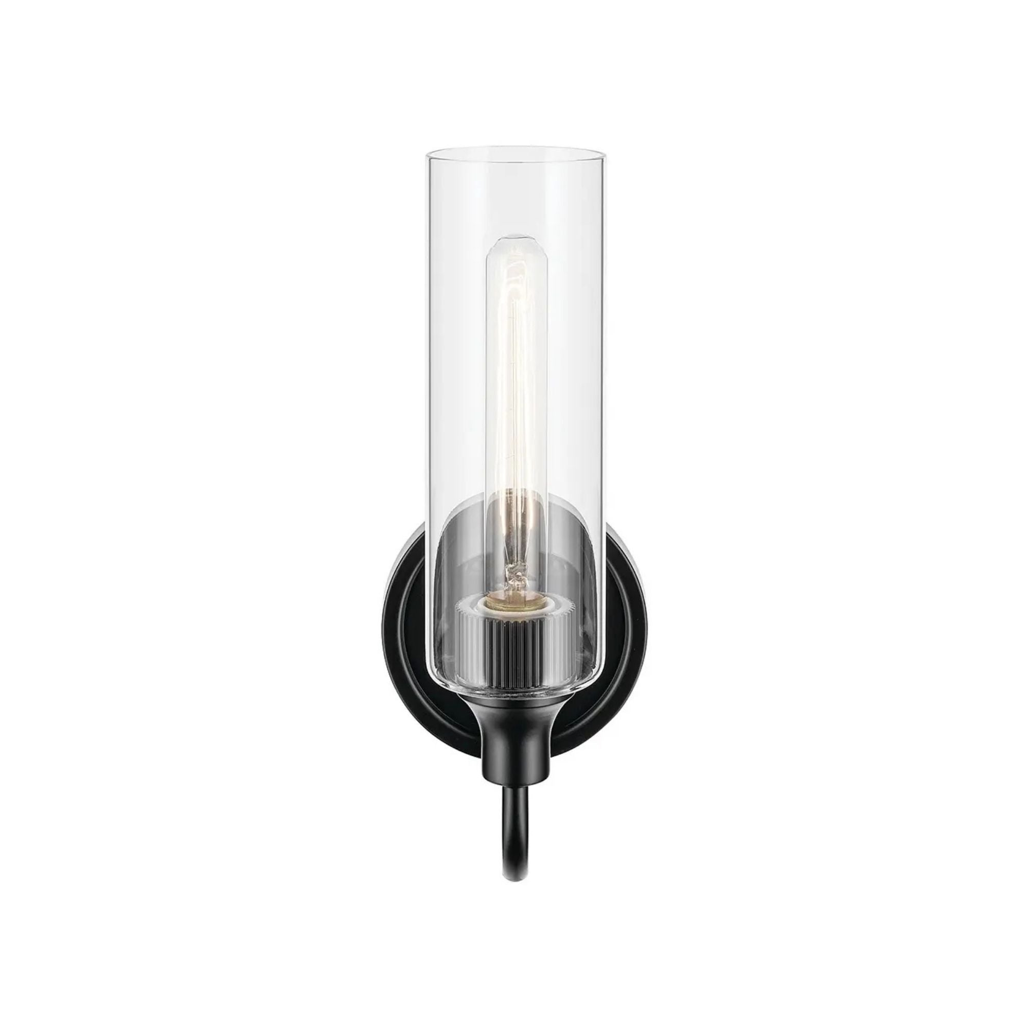 Kavi 13" Wall Sconce, Black Finish