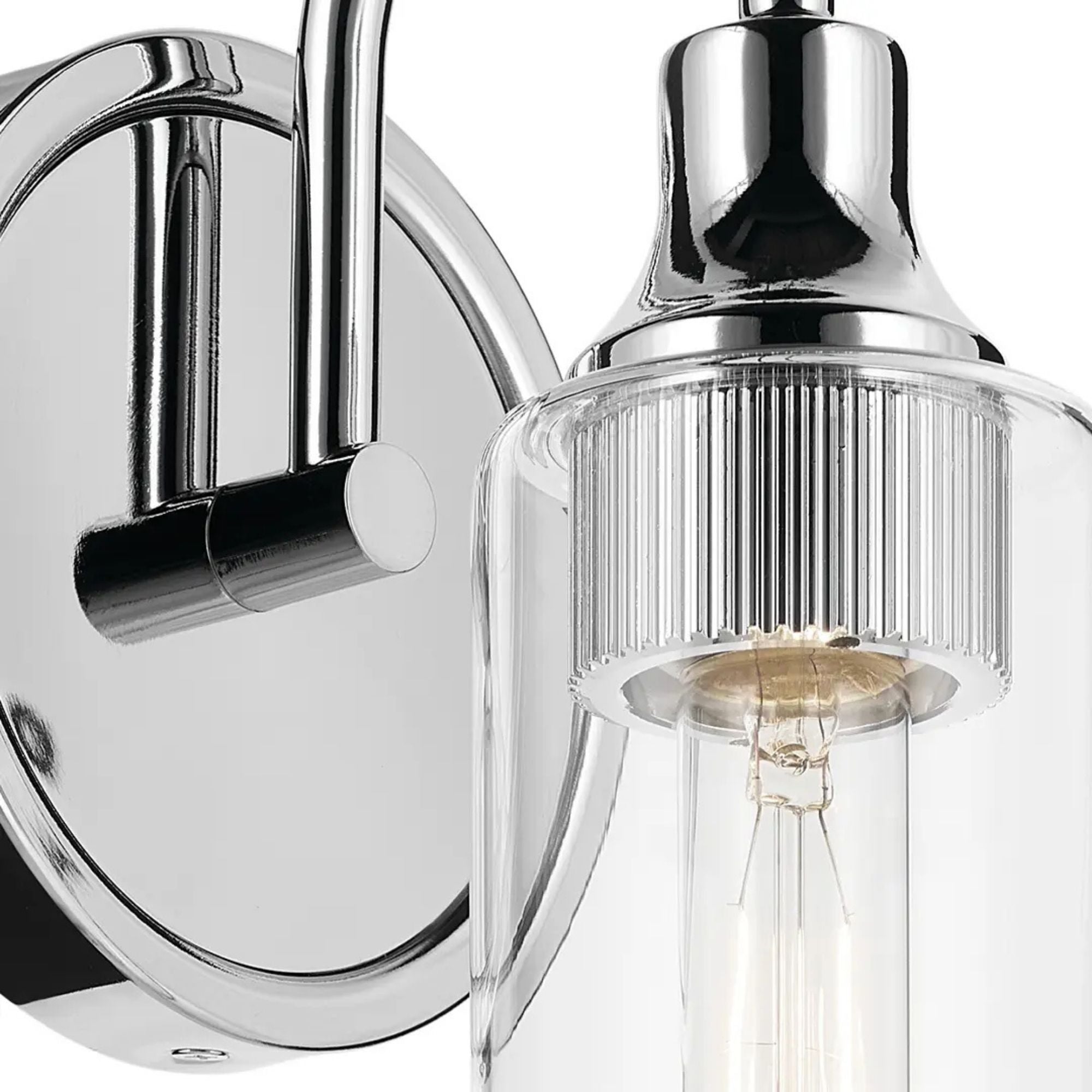 Kichler Lighting - Kavi 13" Wall Sconce, Chrome Finish | Bees Lighting