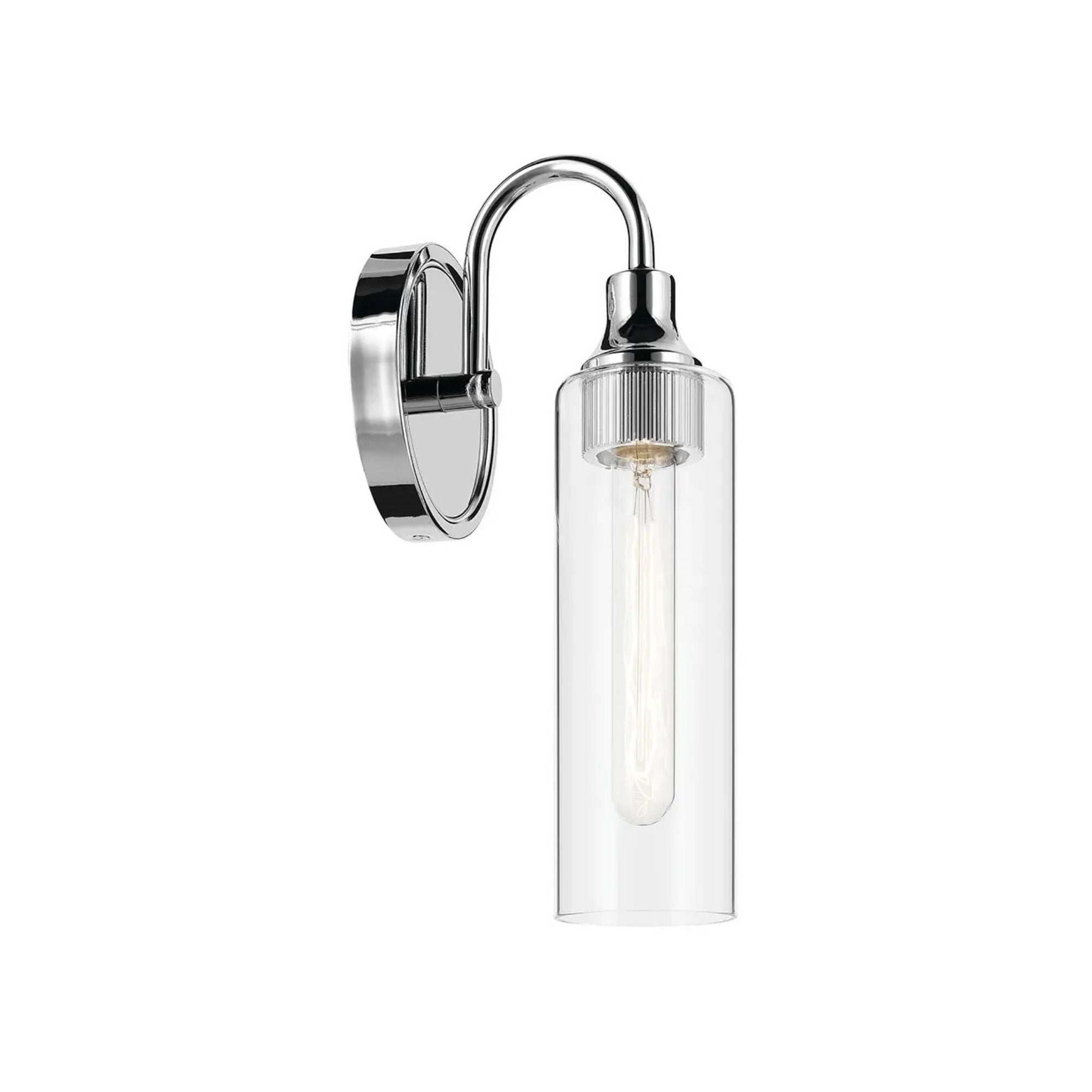 Kichler Lighting - Kavi 13" Wall Sconce, Chrome Finish | Bees Lighting