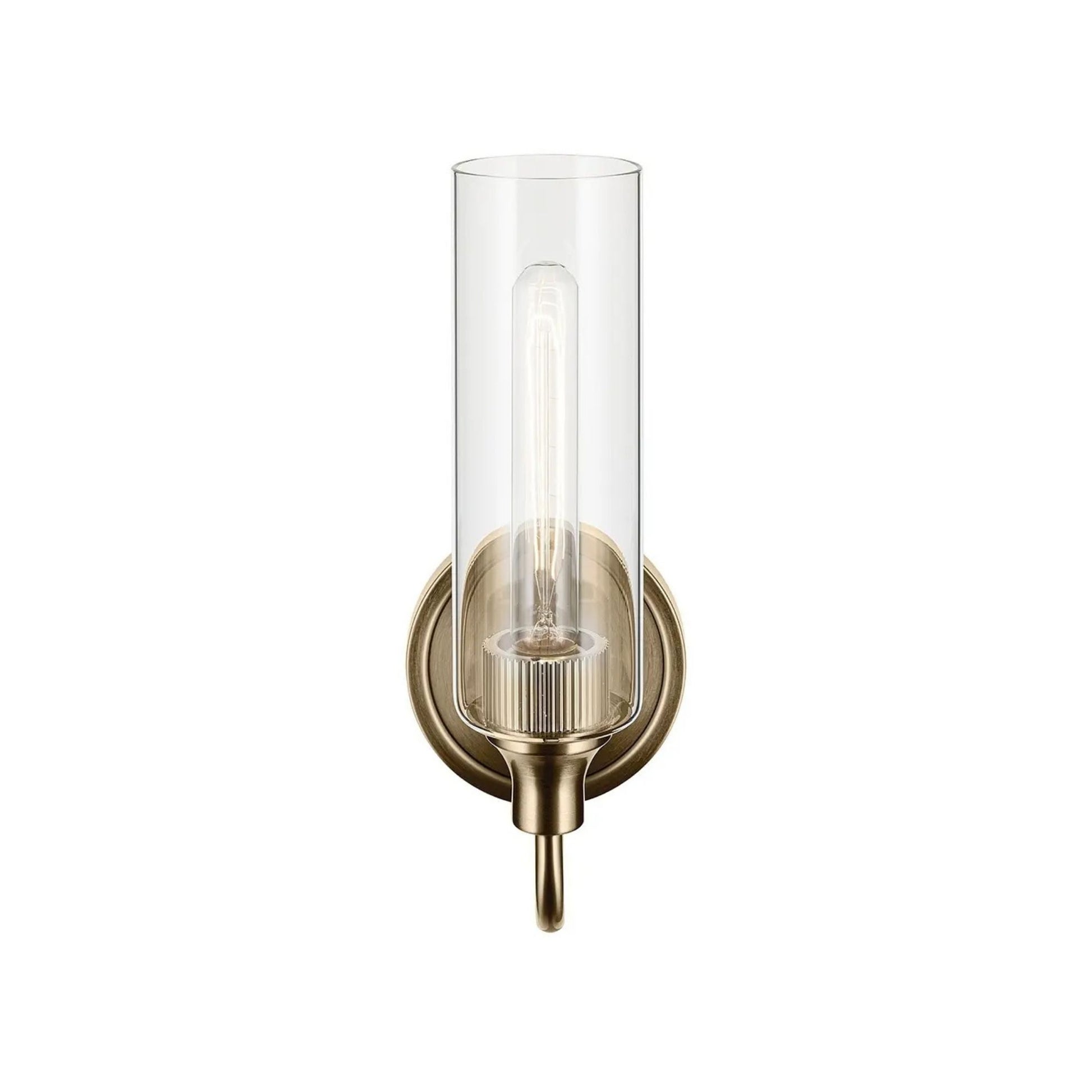Kichler Lighting - Kavi 13" Wall Sconce, Champagne Bronze Finish | Bees Lighting