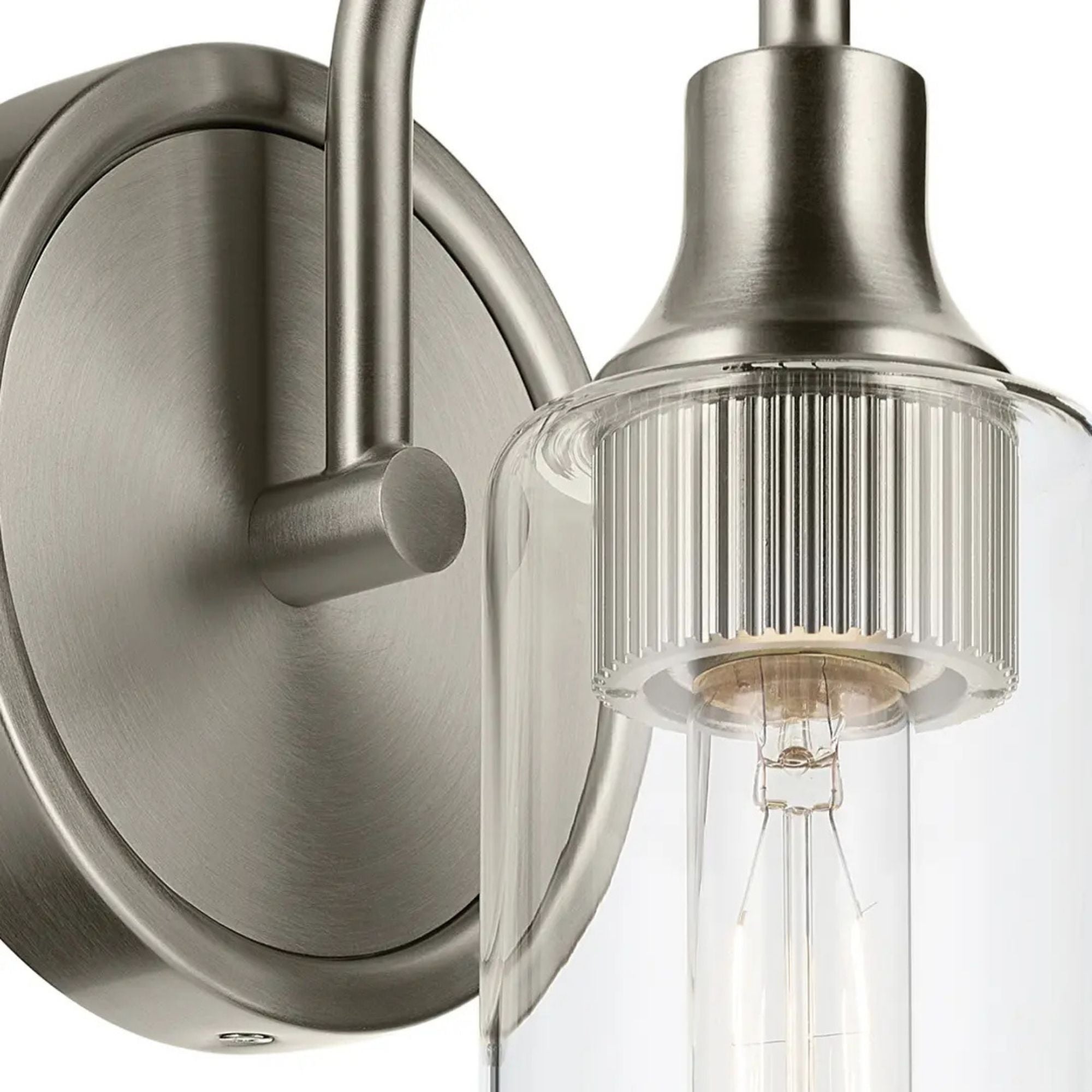 Kichler Lighting - Kavi 13" Wall Sconce, Brushed Nickel Finish | Bees Lighting