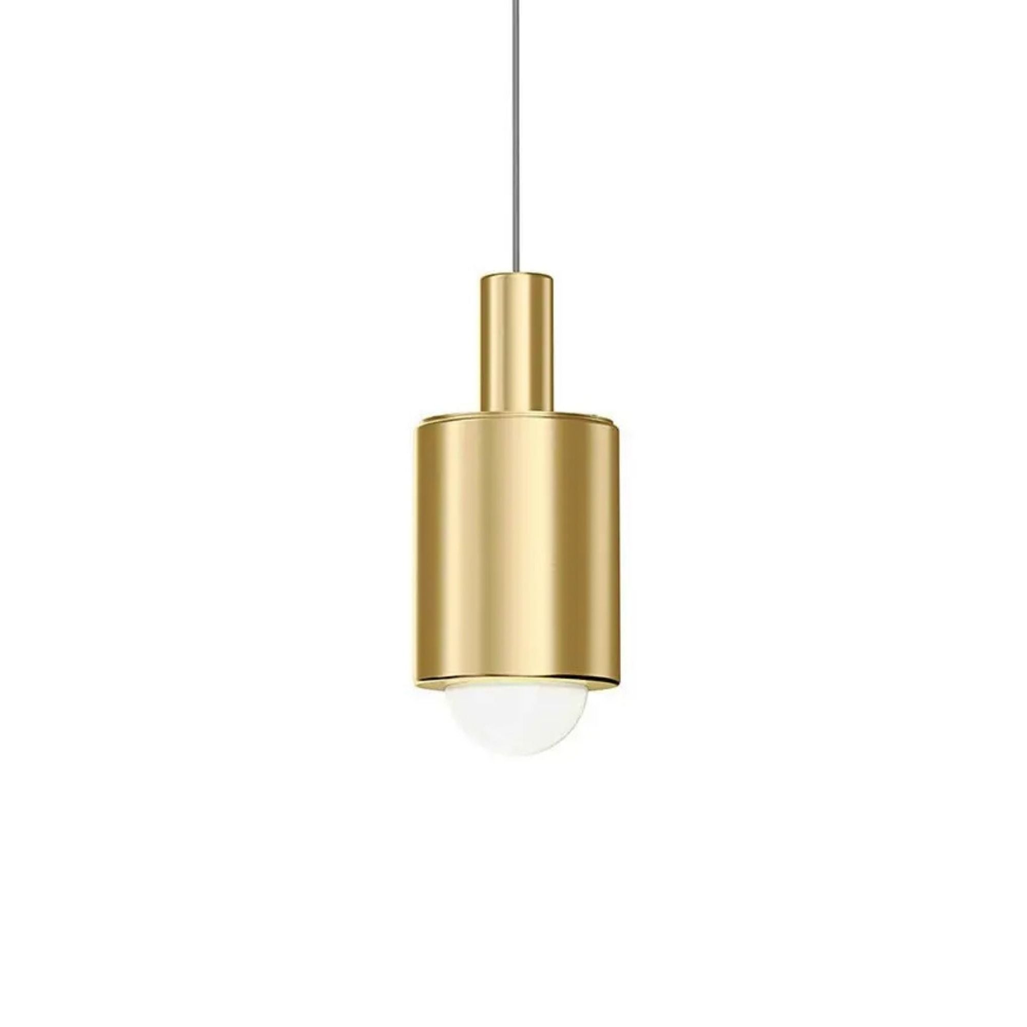 Kichler Keele 8.05 in. Pendant Light, Champagne Gold, Integrated LED