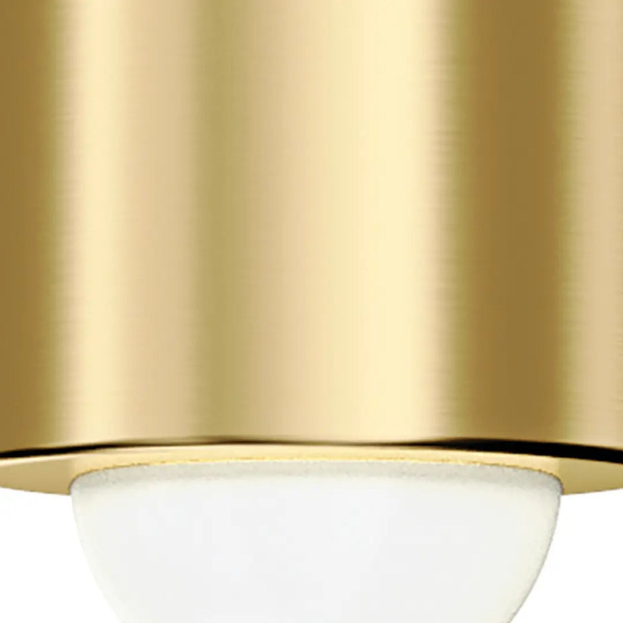 Kichler Keele 8.05 in. Pendant Light, Champagne Gold, Integrated LED