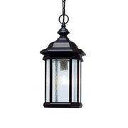 Kichler Lighting - Kirkwood 18" Outdoor Pendant, Black Finish | Bees Lighting