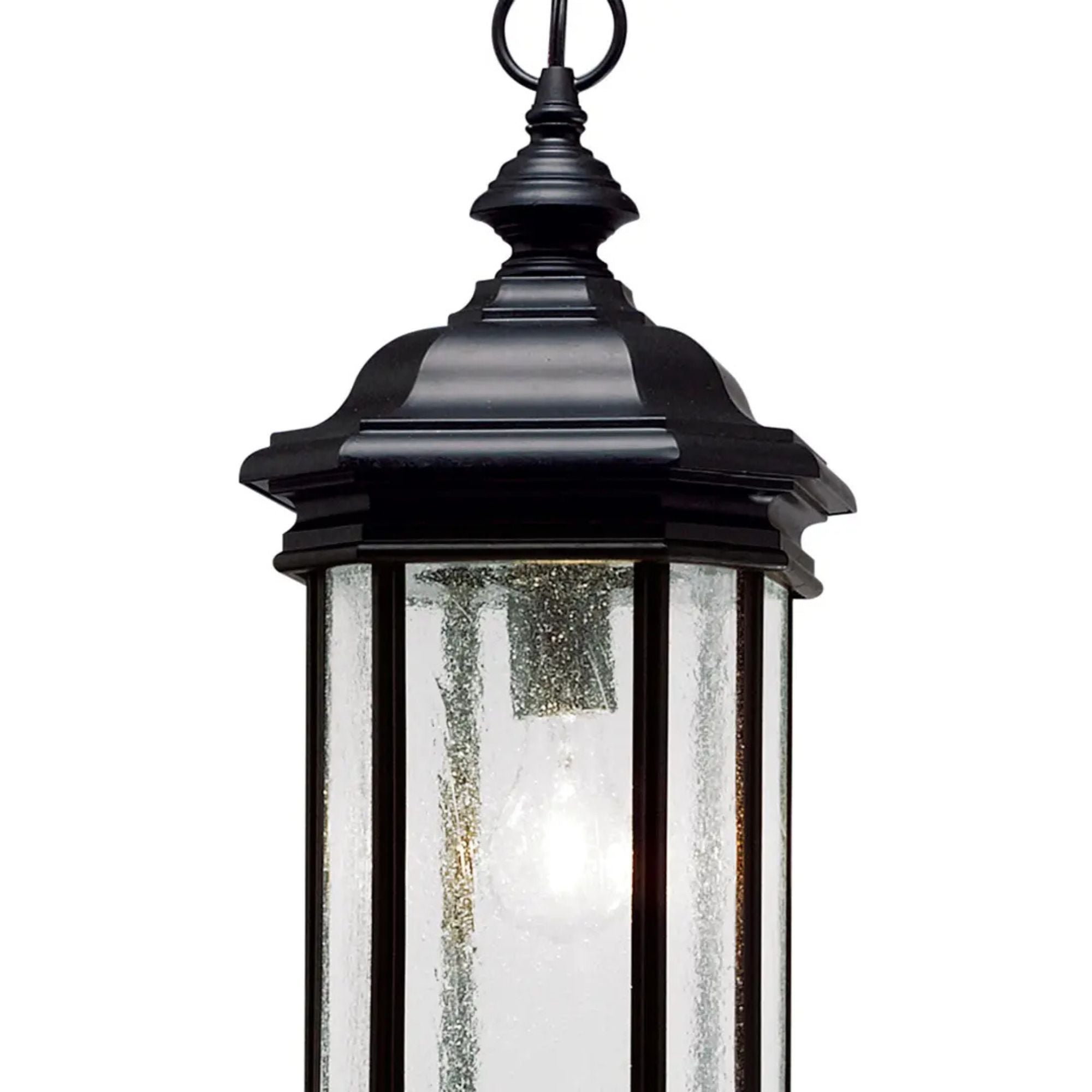 Kirkwood 18" Outdoor Pendant, Black Finish
