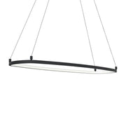 Kichler Koloa 41 in. LED Linear Chandelier, Matte Black