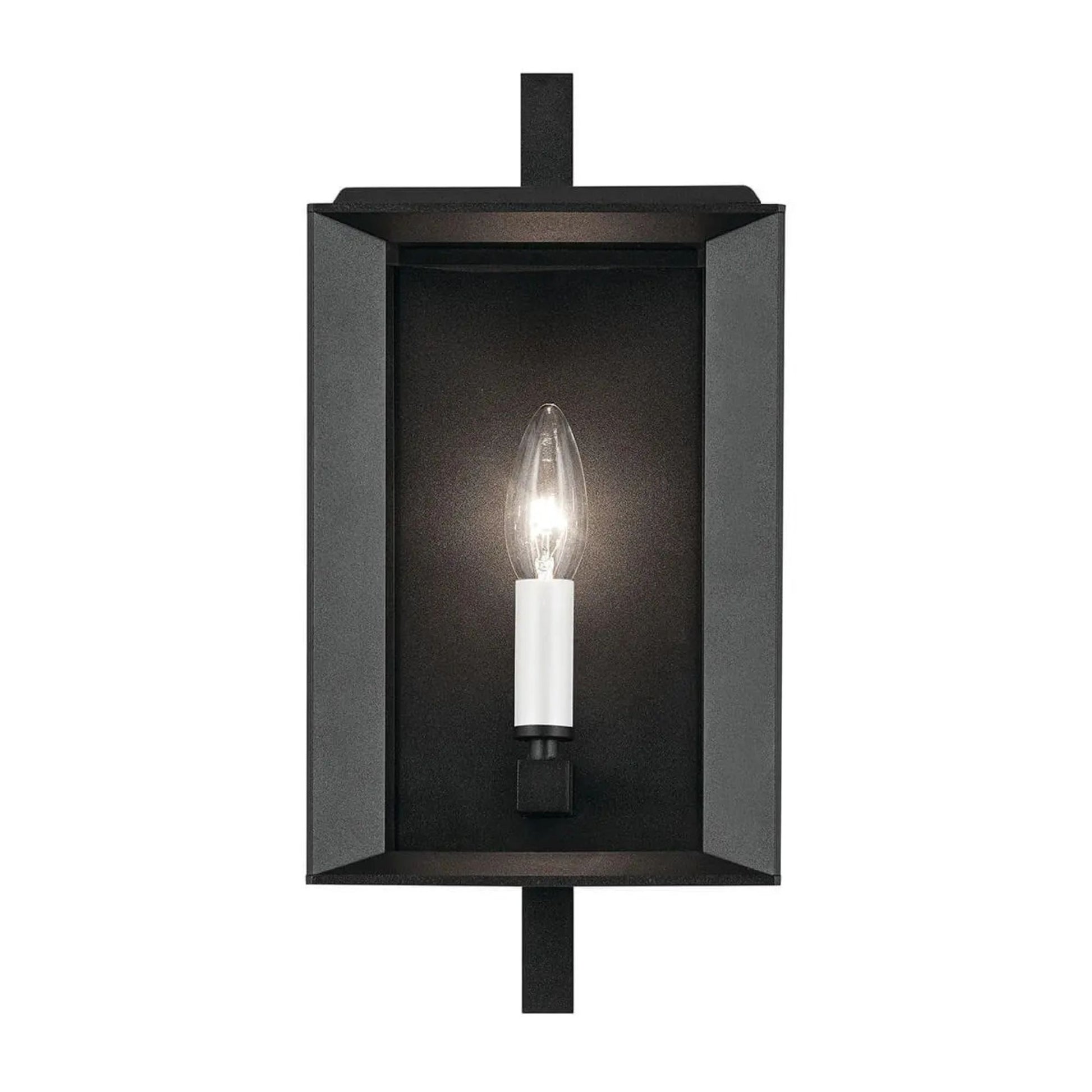 Kichler Lighting - Kroft 14" Outdoor Wall Light, Textured Black Finish | Bees Lighting