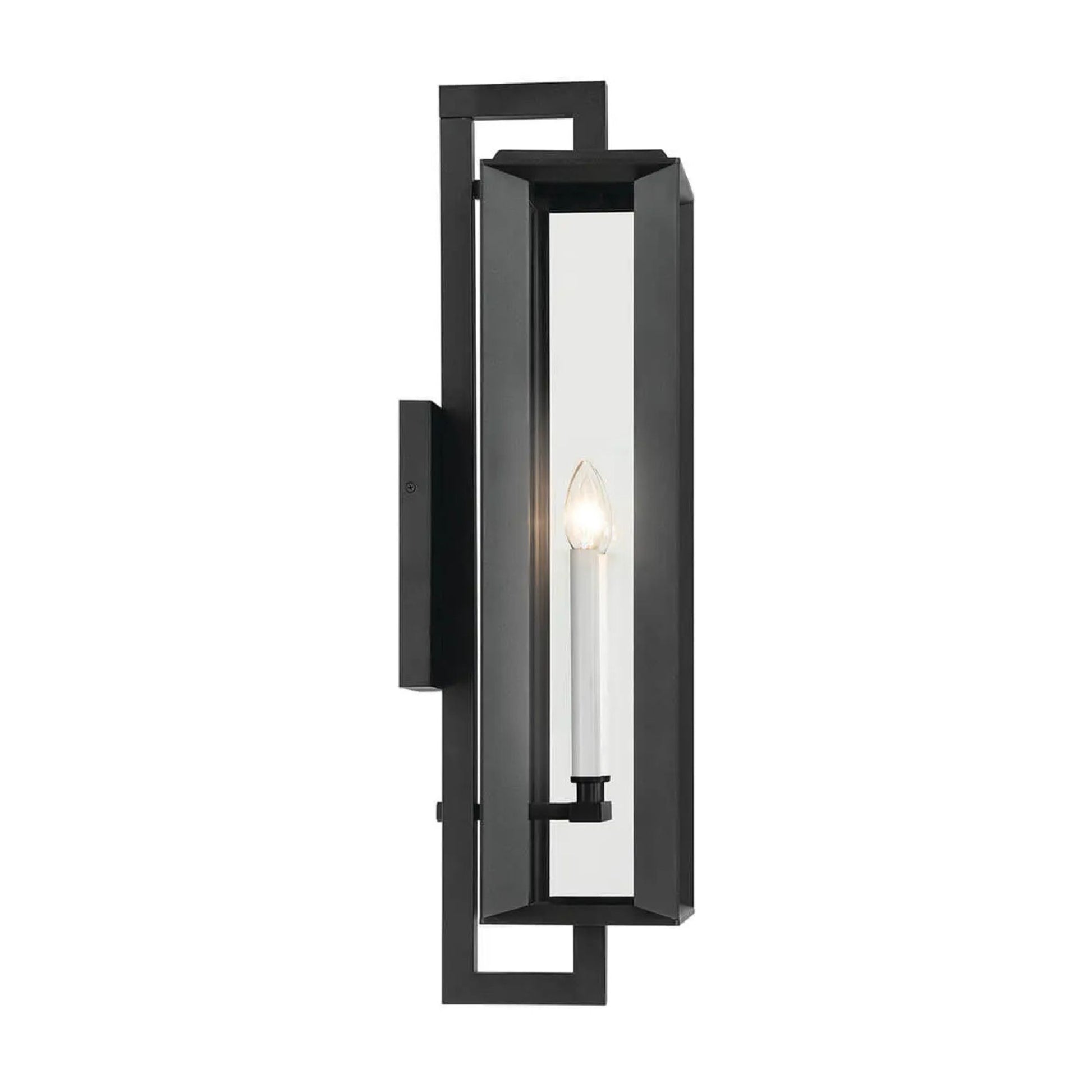 Kichler Lighting - Kroft 28" 2-Light Outdoor Wall Light, Textured Black Finish | Bees Lighting