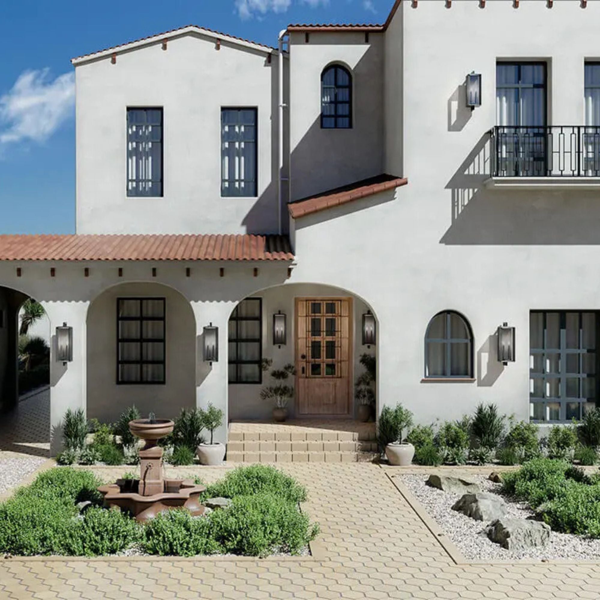 Kichler Lighting - Kroft 28" 2-Light Outdoor Wall Light, Textured Black Finish | Bees Lighting