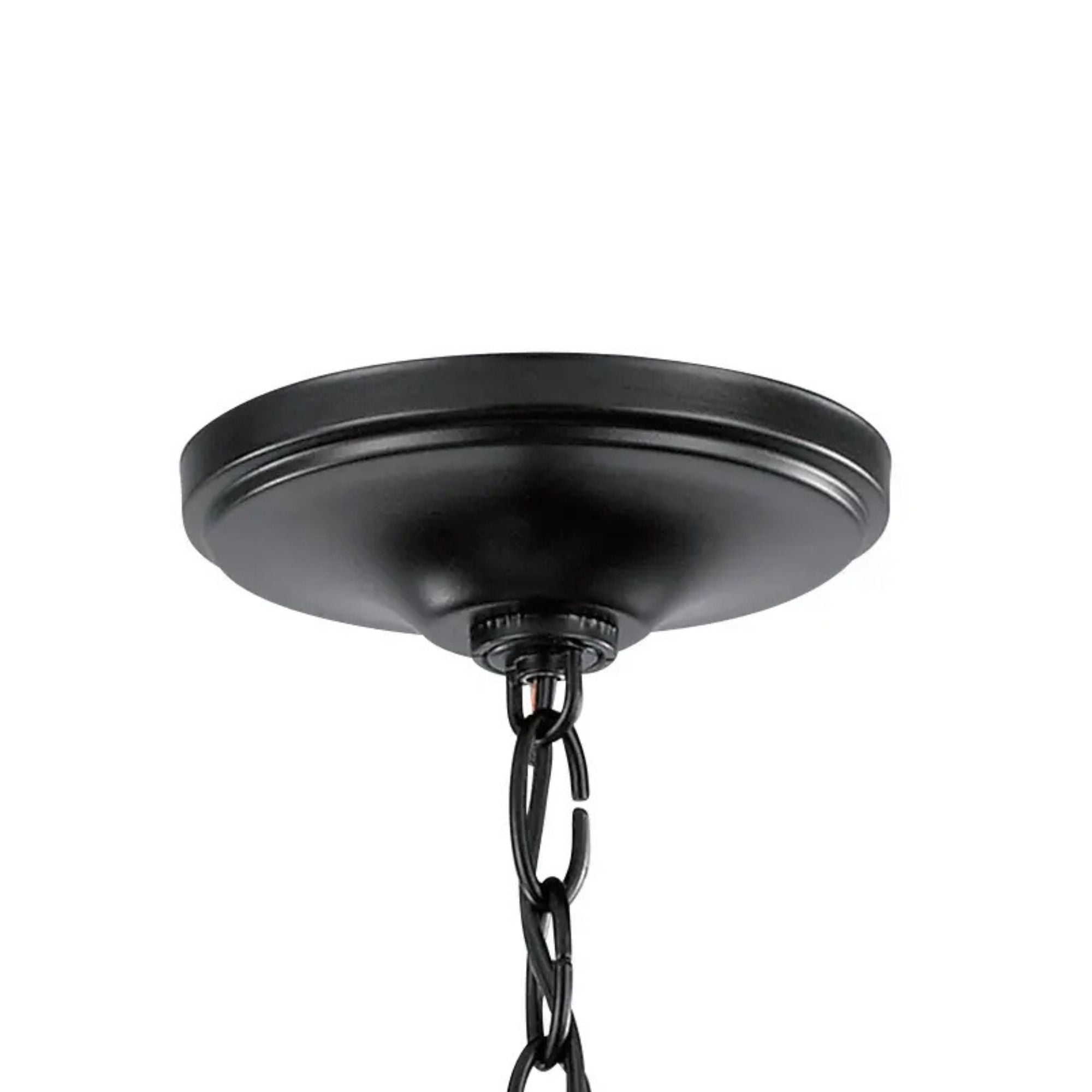 Kichler Larkin 36.25 in. 6-Light Chandelier, Black