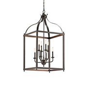 Kichler Larkin 47.75 in. 8-Light Chandelier, Olde Bronze