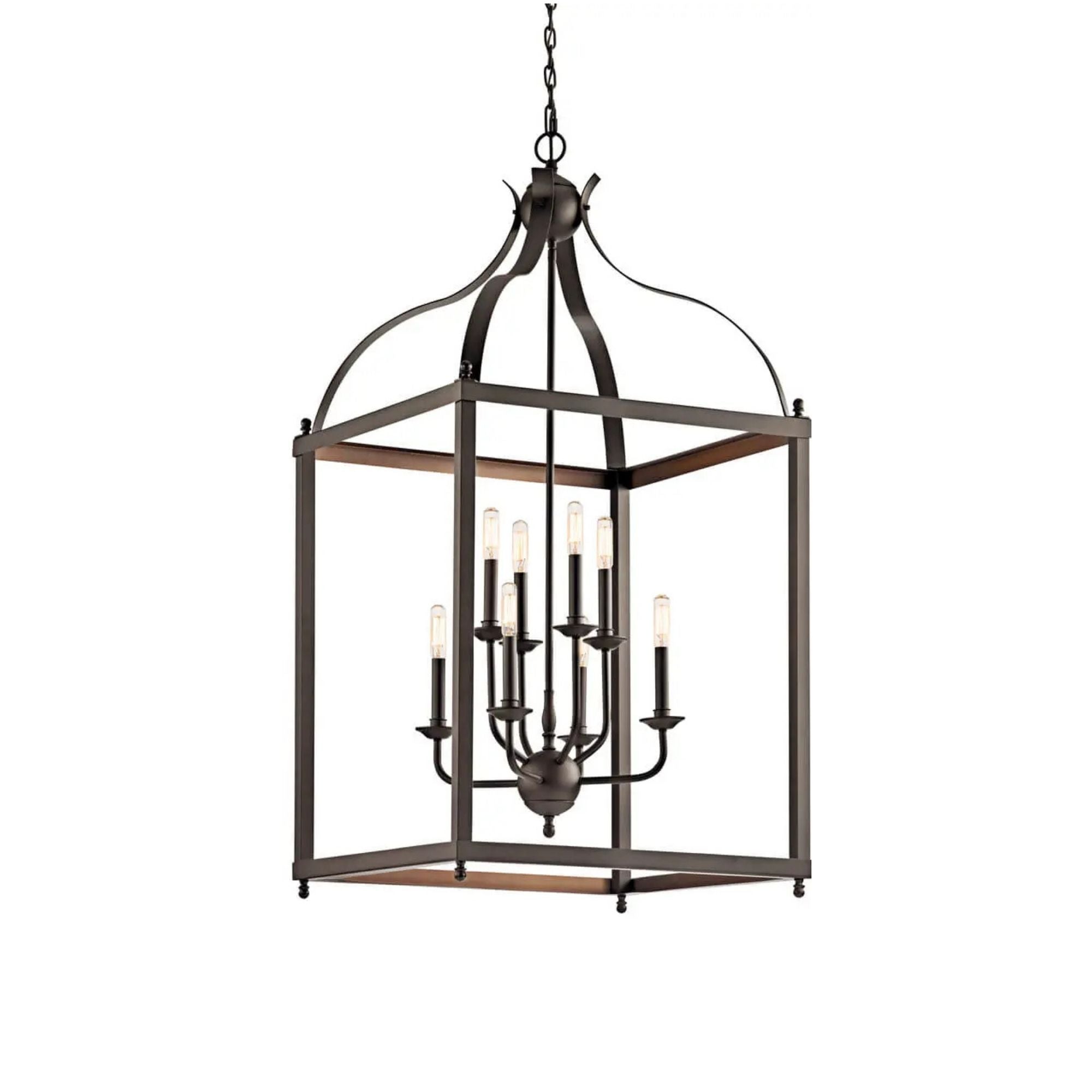 Kichler Larkin 47.75 in. 8-Light Chandelier, Olde Bronze