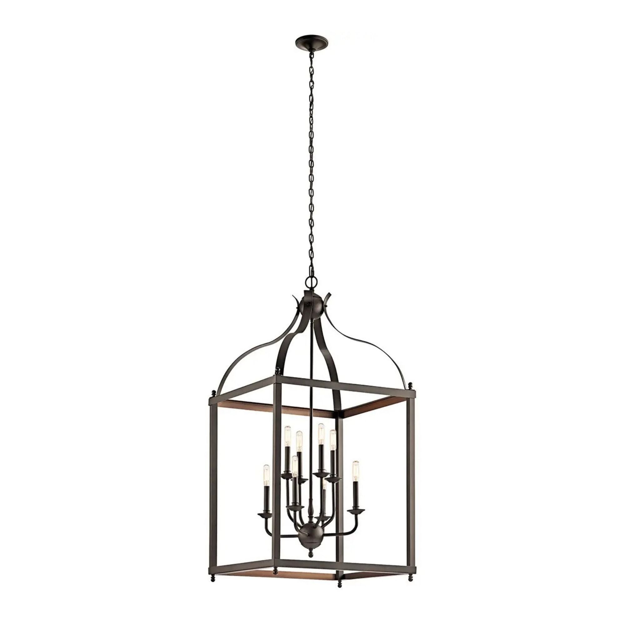 Kichler Larkin 47.75 in. 8-Light Chandelier, Olde Bronze