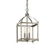 Kichler Larkin 14.75 in. 2-Light Pendant, Brushed Nickel