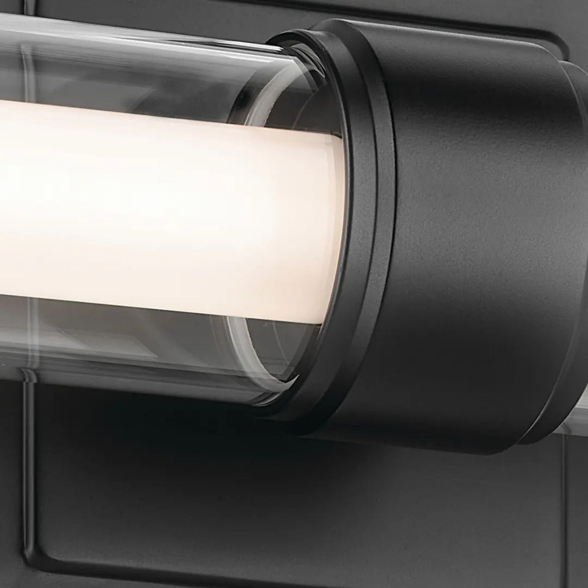 Kichler Lighting - Laurene 27" LED Linear Bath Vanity, Black Finish | Bees Lighting