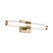 Kichler Lighting - Laurene 27" LED Linear Bath Vanity, Champagne Bronze Finish | Bees Lighting