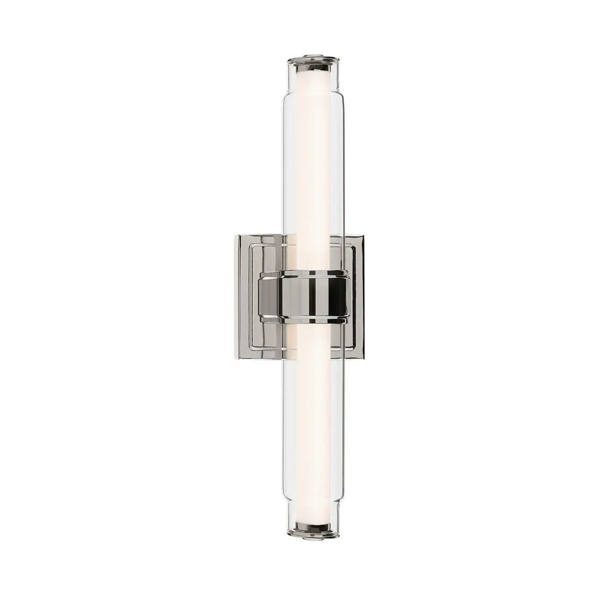 Kichler Lighting - Laurene 27" LED Linear Bath Vanity, Polished Nickel Finish | Bees Lighting
