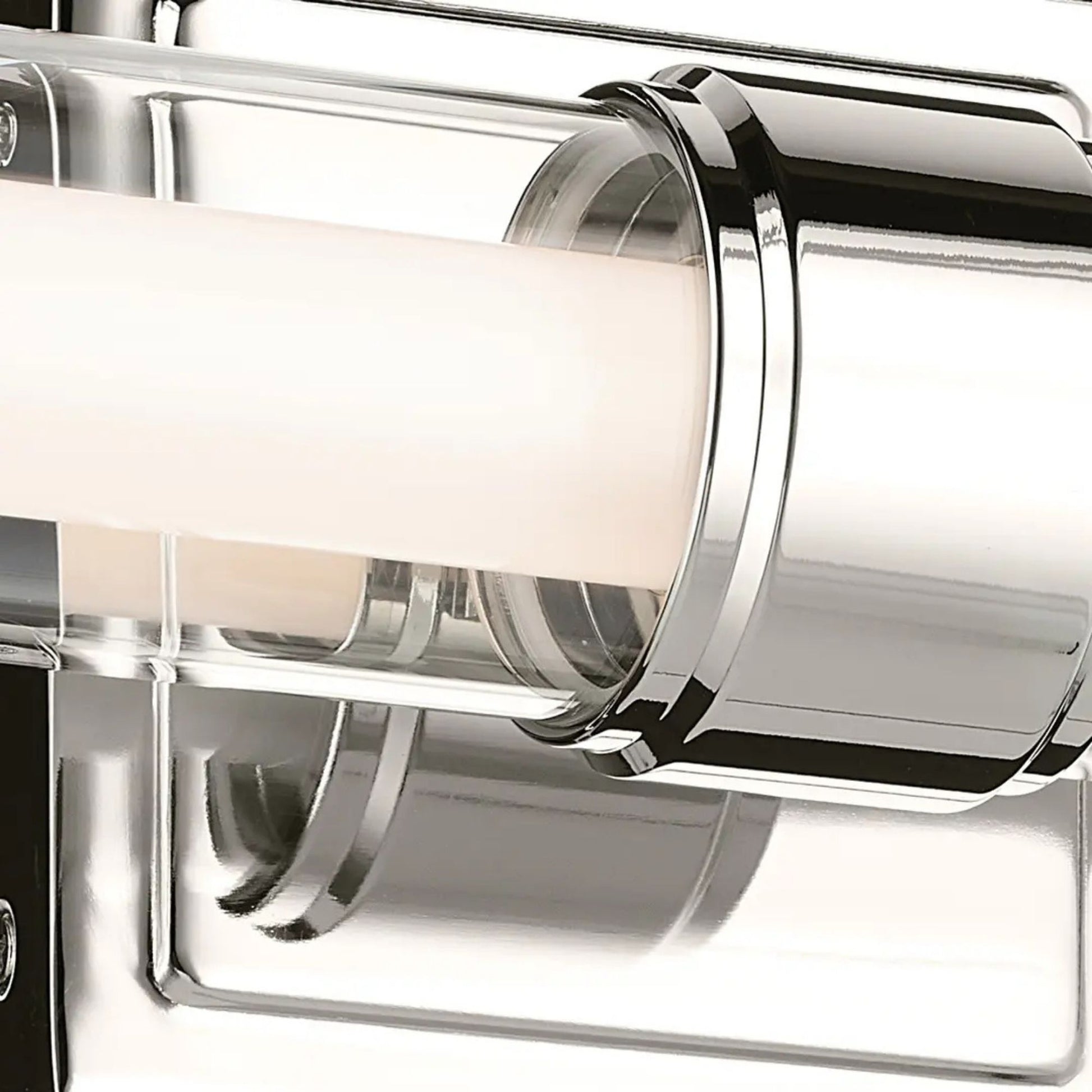 Kichler Lighting - Laurene 27" LED Linear Bath Vanity, Polished Nickel Finish | Bees Lighting