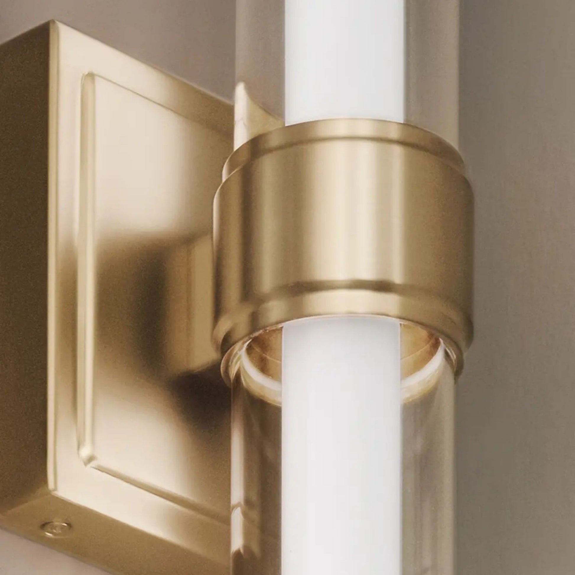 Kichler Lighting - Laurene 19" LED Linear Bath Vanity, Champagne Bronze Finish | Bees Lighting