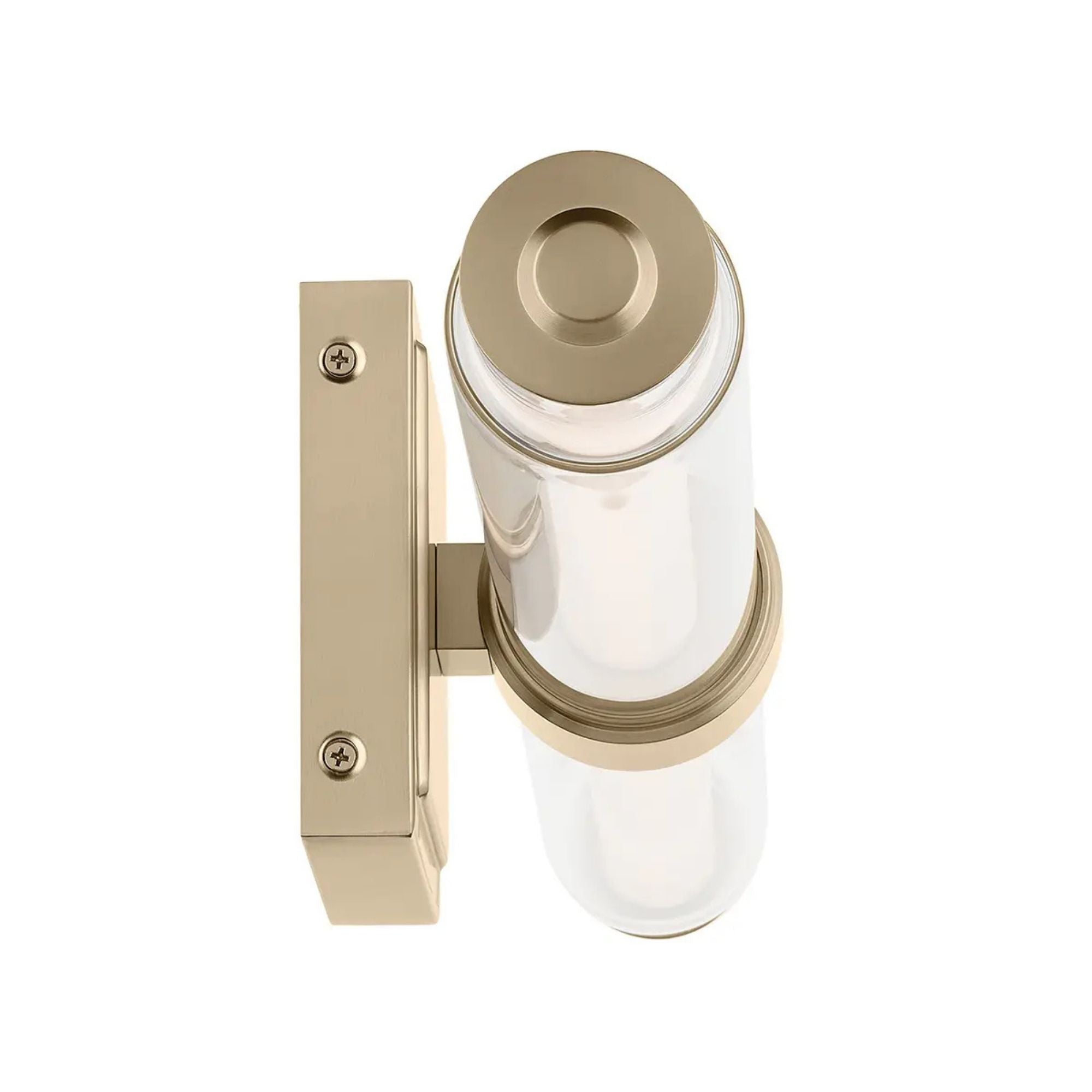 Kichler Lighting - Laurene 19" LED Linear Bath Vanity, Champagne Bronze Finish | Bees Lighting